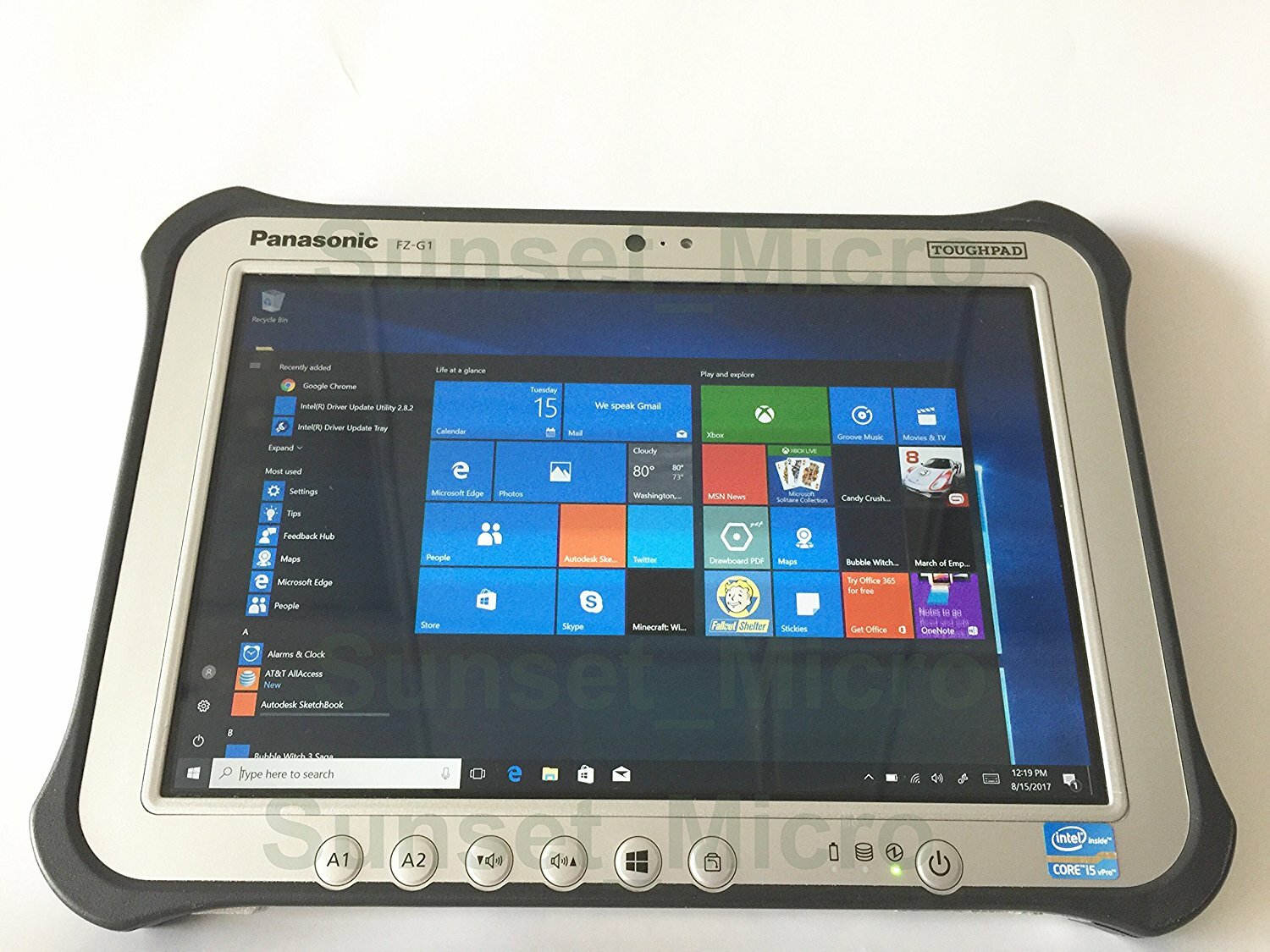 LAN/4GLTE/8G/256GB/mk3/FZ-G1J/2.3ghz/CORE i5/panasonic toughpad/Rugged tablet