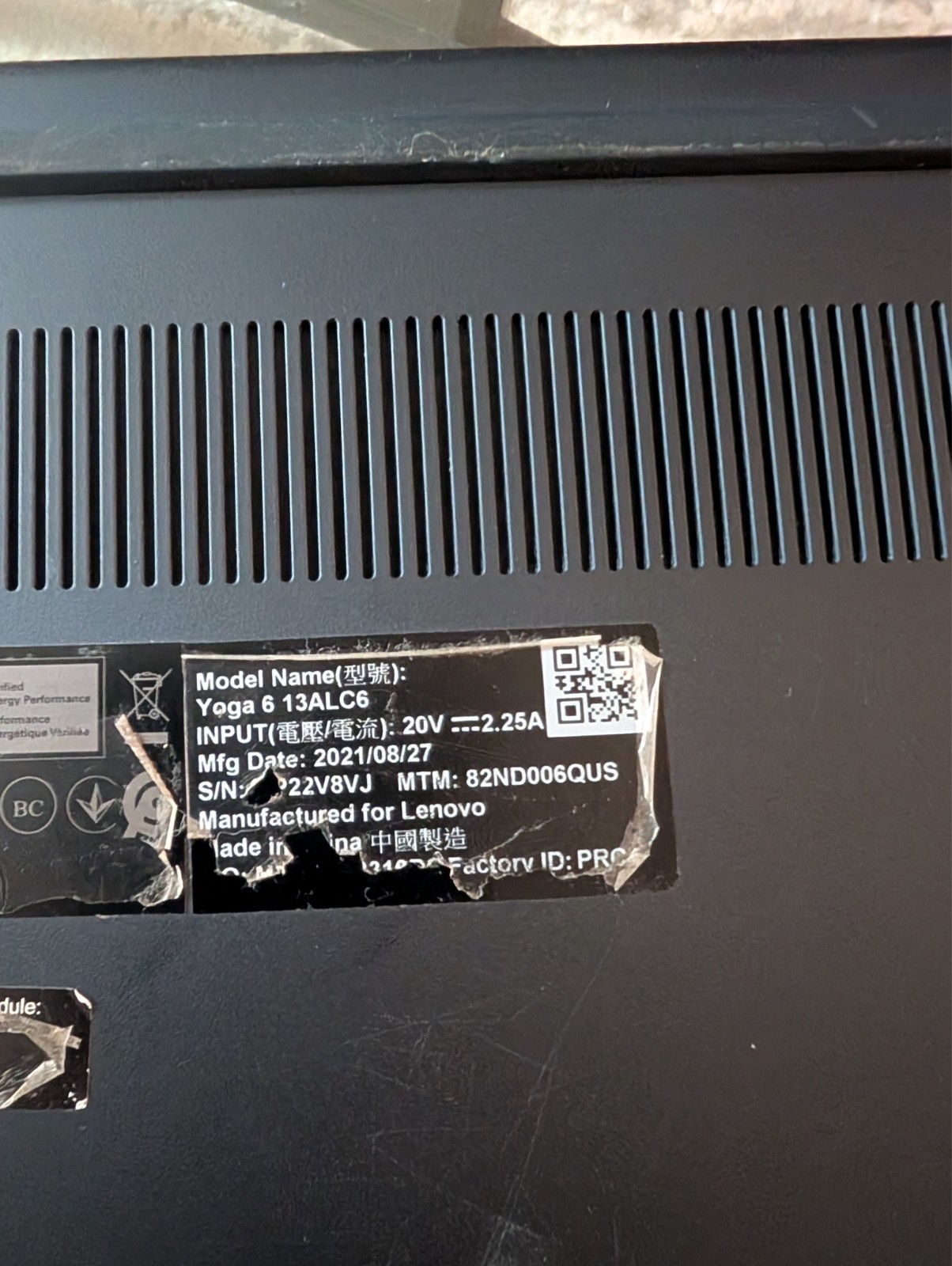 Lenovo Yoga 6 13.3″ 16GB 256GB, Abyss Blue laptop computer