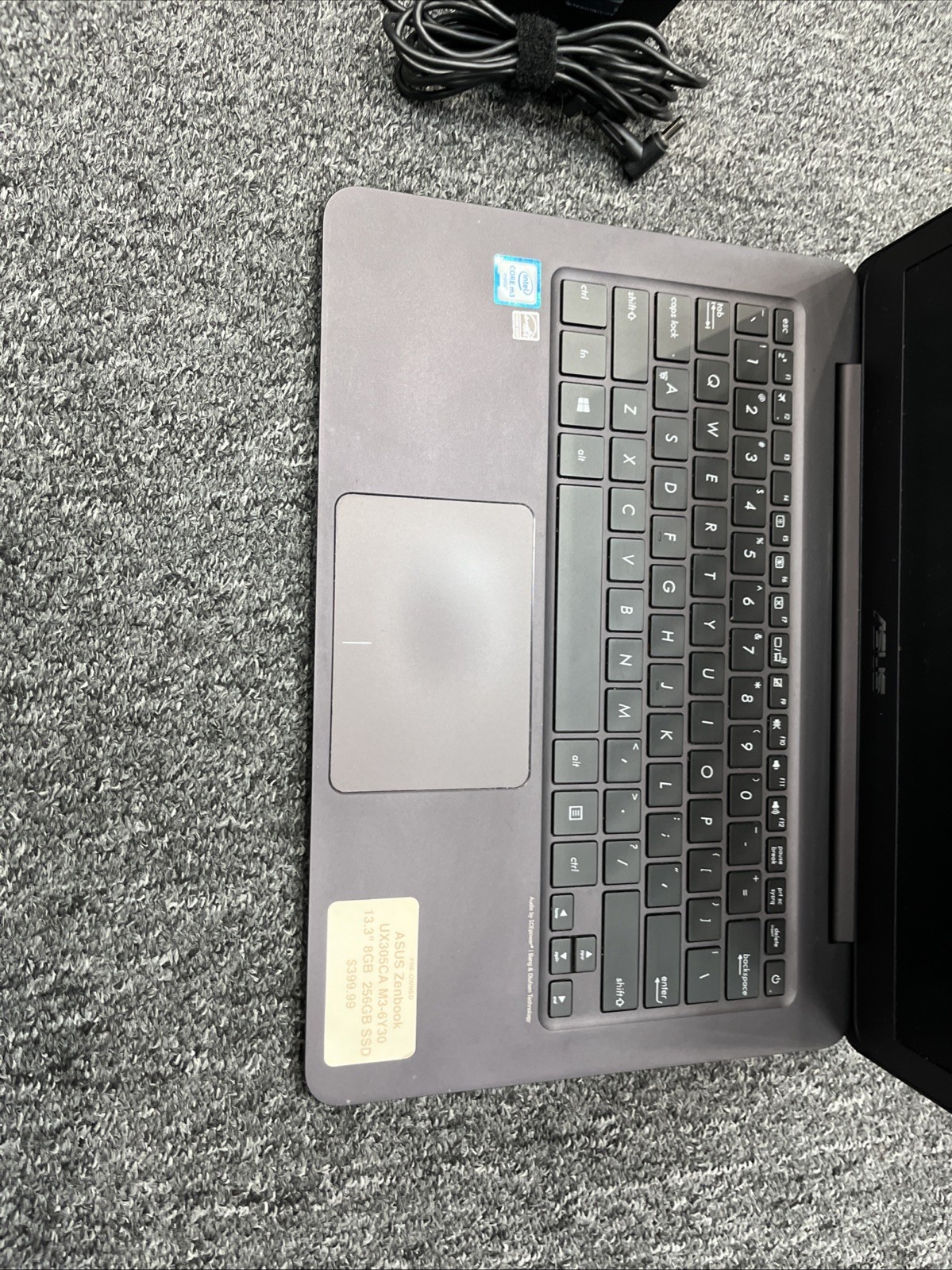 ASUS ZenBook UX305CA 13.3” Laptop – M3-6Y30 – 8GB RAM – 256GB SSD