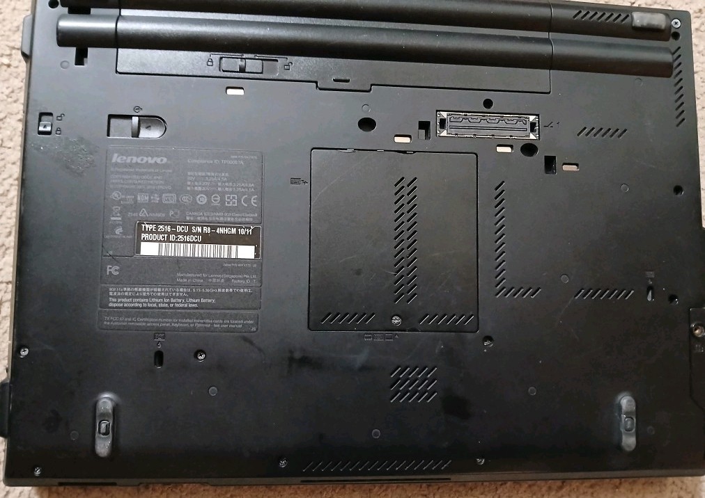 Lenovo ThinkPad T410 Intel Core i5-520M 2.66GHz 4GB RAM No HDD READ DESCRIPTION