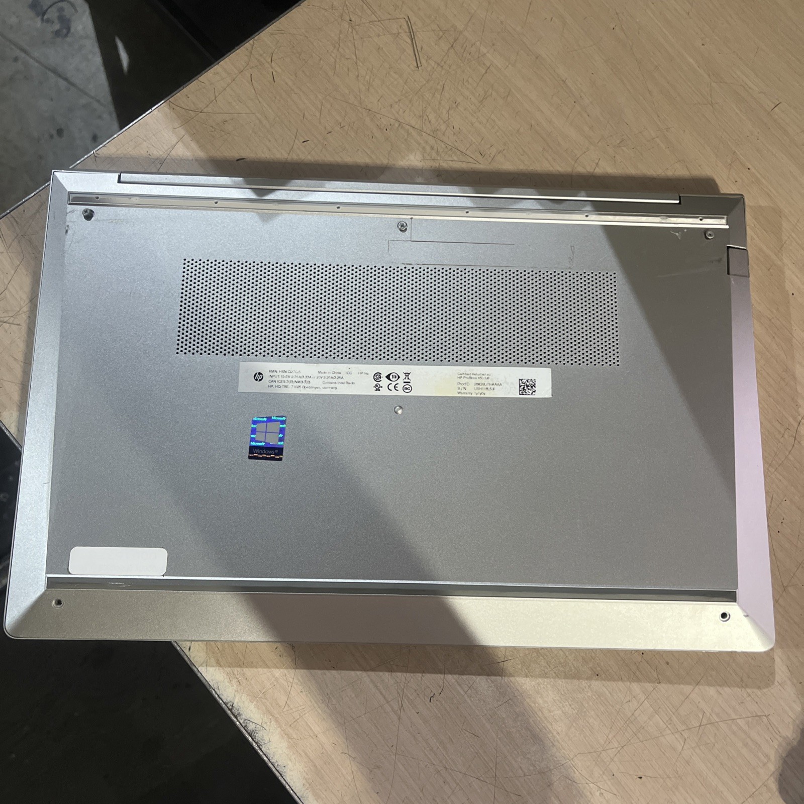 HP PROBOOK 450 G8 NOTEBOOK I5-1135G7 2.40GHZ 8GB RAM NO HD