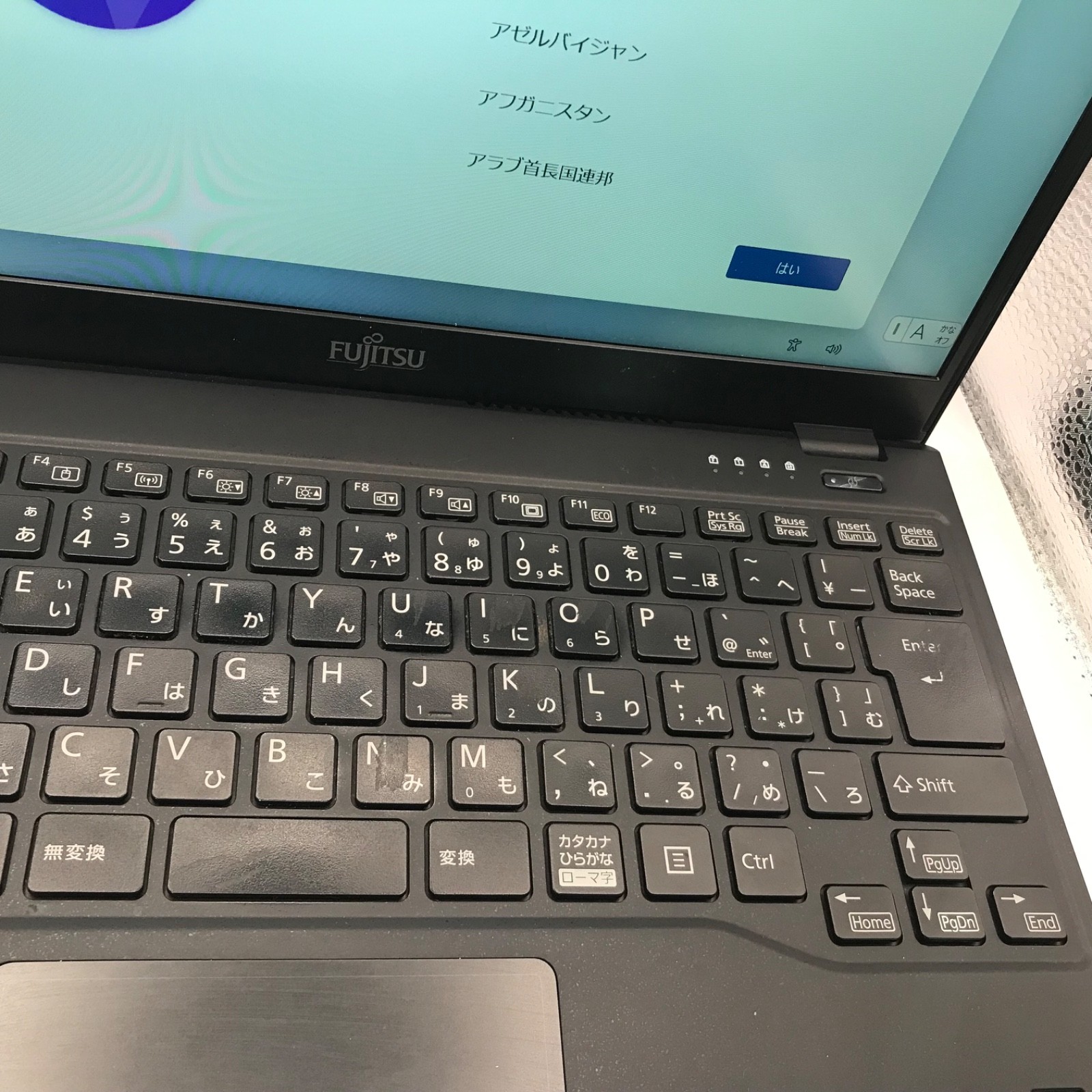 Fujitsu LIFEBOOK U939 Laptop PC Core i5 16GB RAM 256GB SSD Black Used