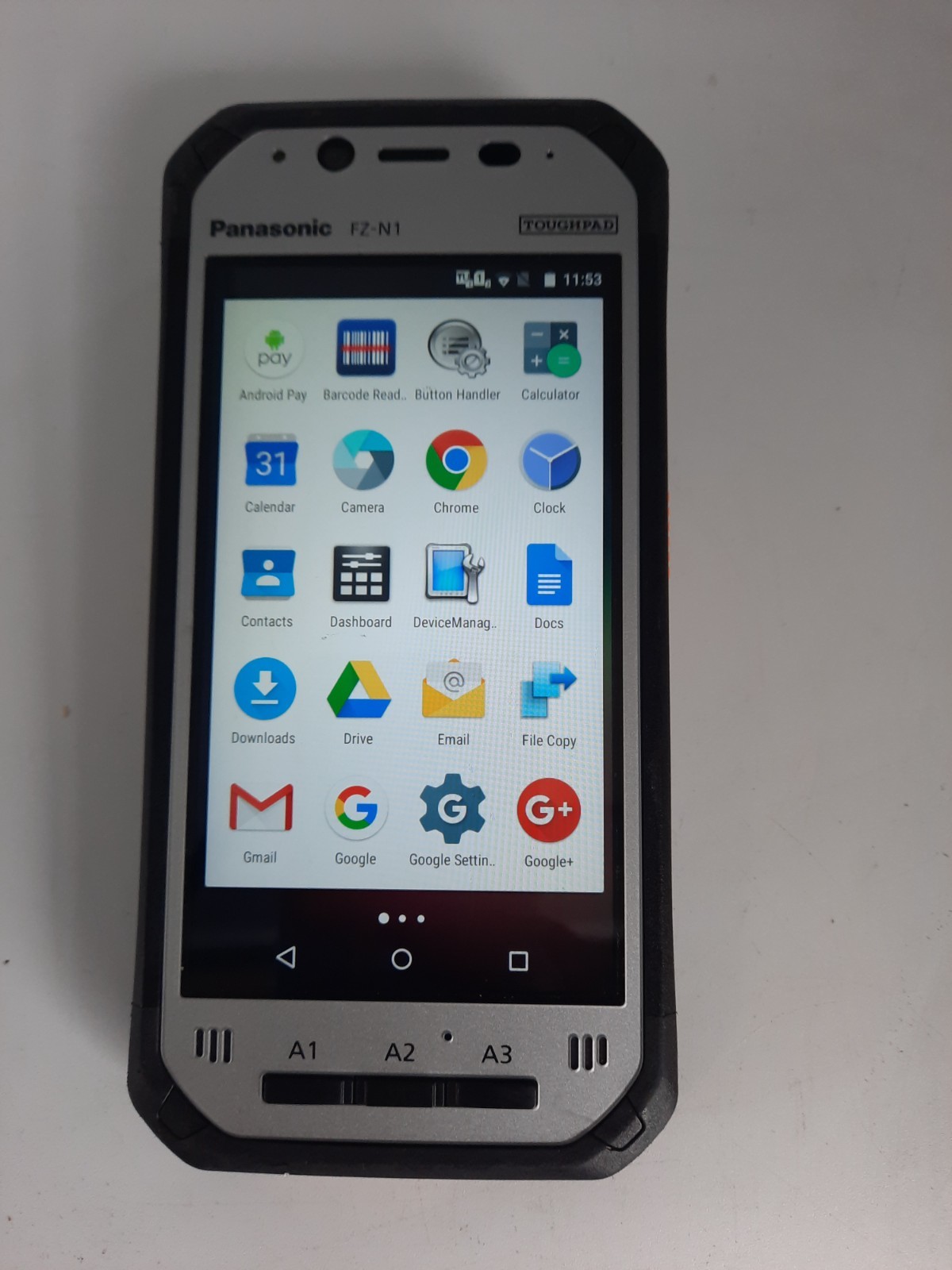 Panasonic FZ-N1 Toughpad Handheld Scanner-No Battery-TESTED
