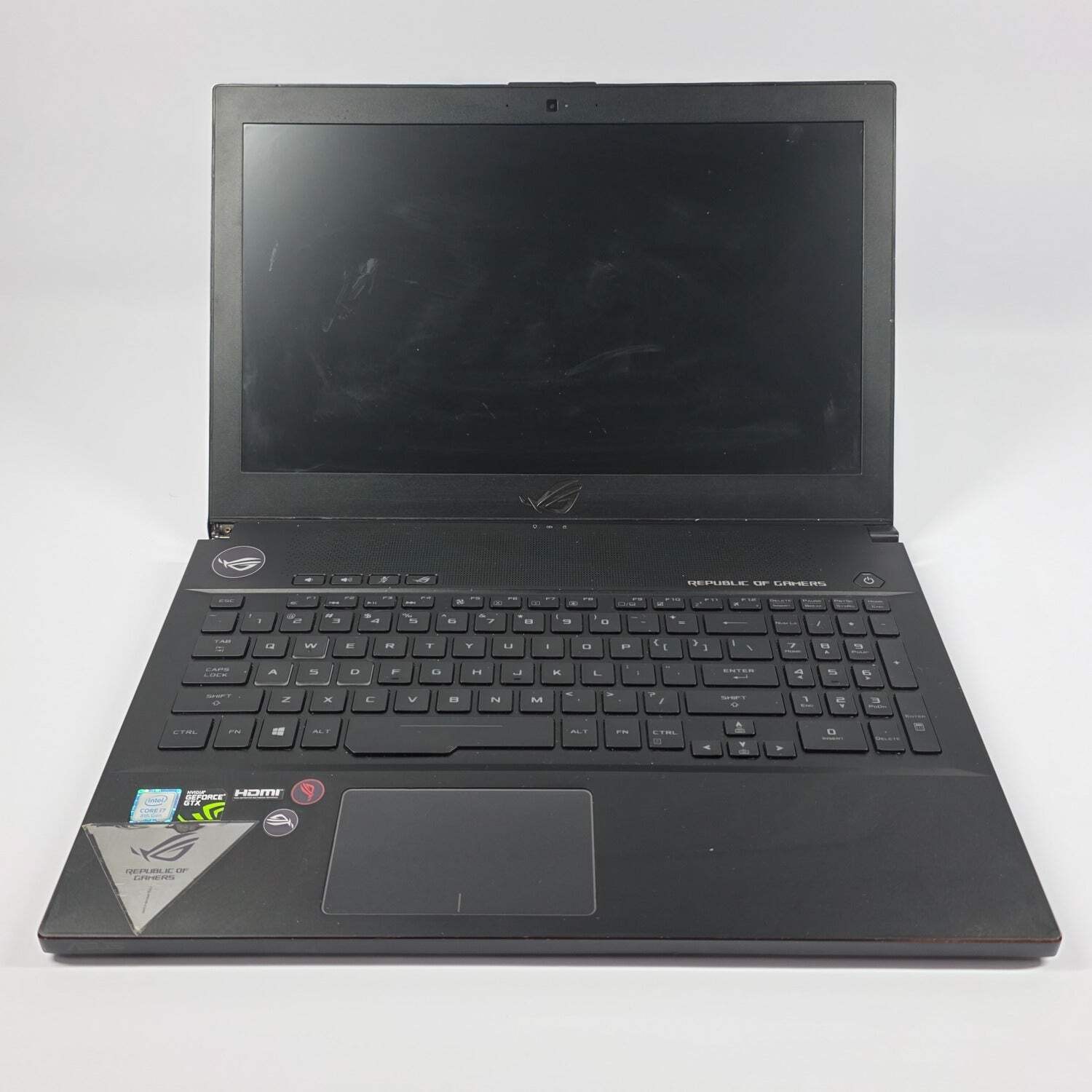 Broken ASUS ROG GU501GM GU501G 15.6″ i7-8750H 2.2GHz 16GB RAM 128GB Hybrid