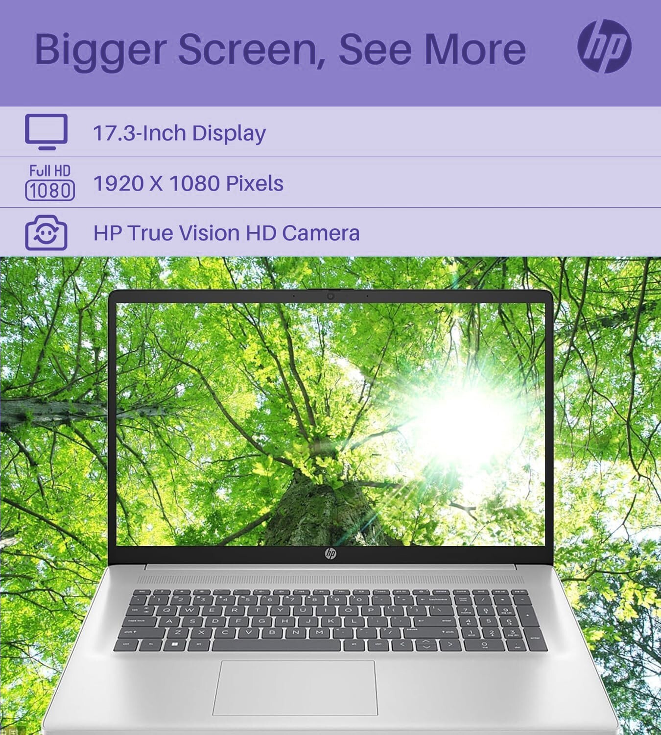 HP Laptop 17.3″ Full HD Intel i3-1215U Up to 32GB RAM &2TB SSD Win 11 Pro+OFFICE