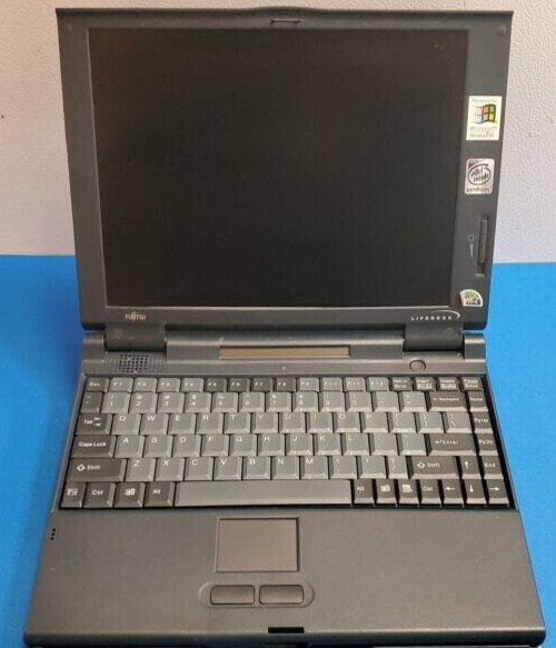 Fujitsu 166MHz MMX 32MB 1.6GB HDD USB CD Windows 95 98SE or 2000 Grade A Vintage