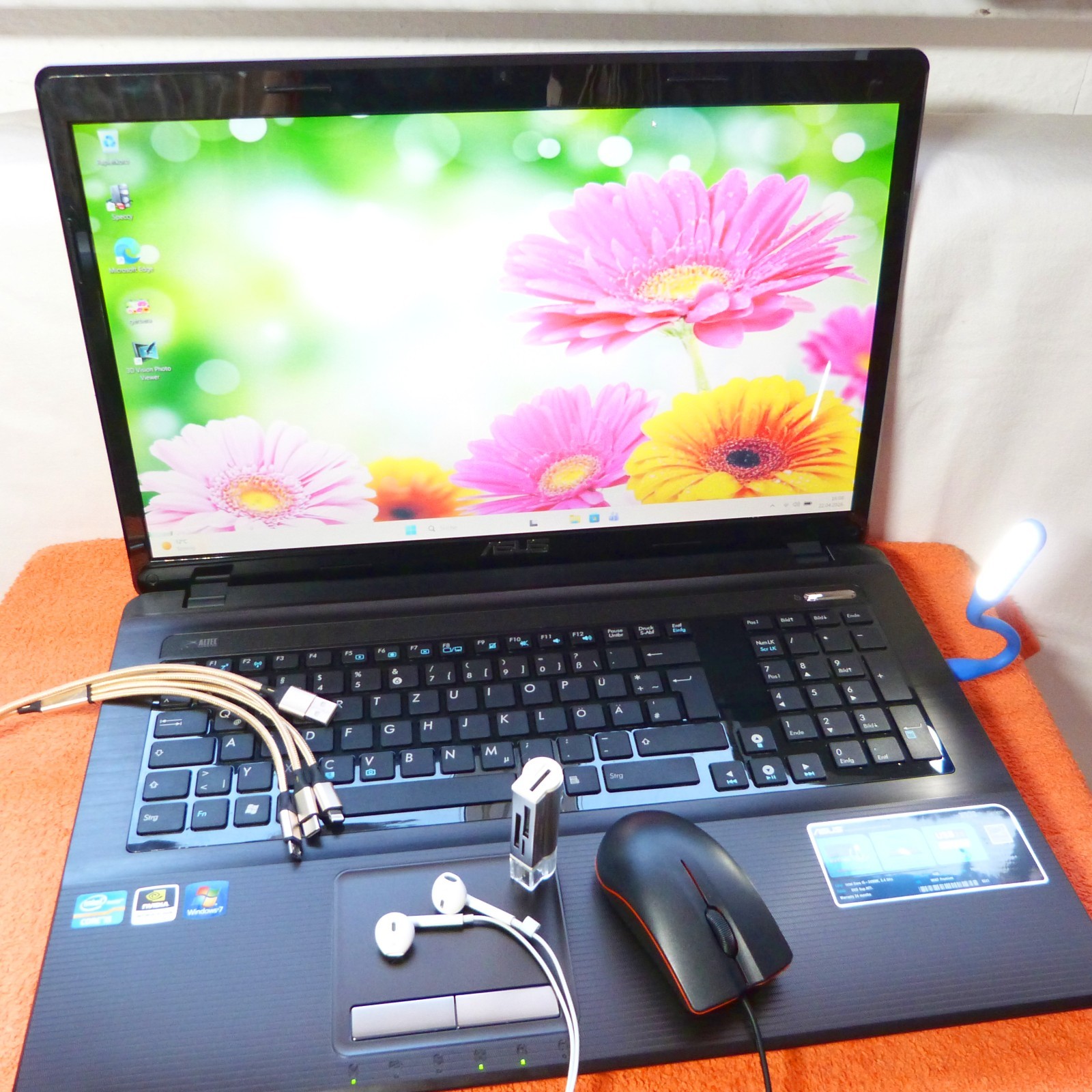 Asus K93 18″ FULLHD BLURAY KinoMonster l 16GB RAM NEW 2TB SSD HDD Windows 11