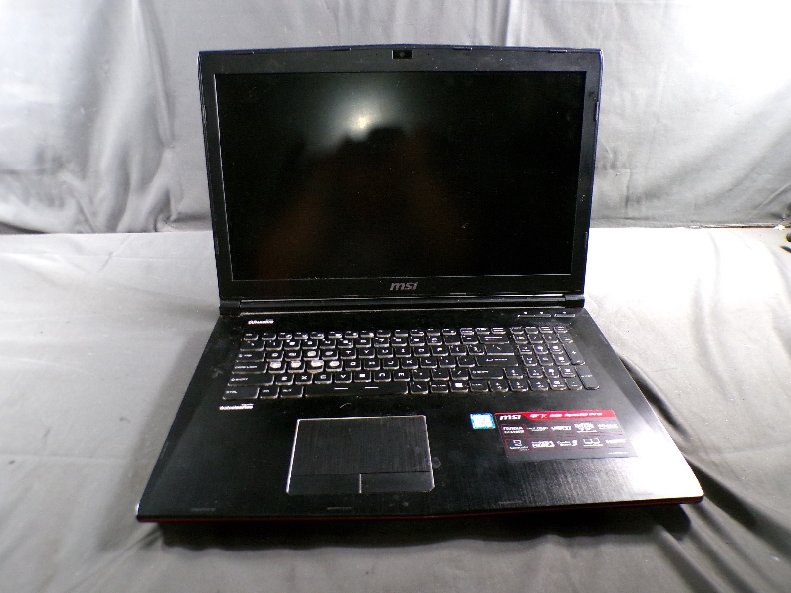 MSI MS-1796 INTEL CORE 17 8GB RAM **UNTESTED **NO HD/ NO CADDIE/ NO OS