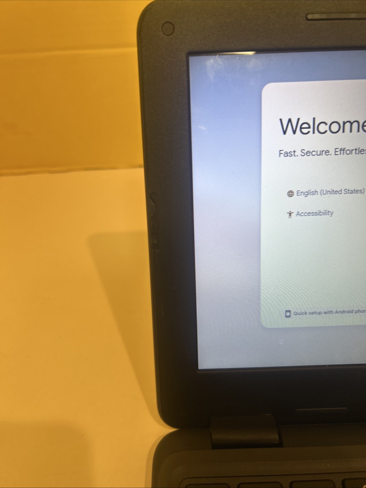 Dell 3100 Touchscreen Chromebook Working Great Bezel Read Description