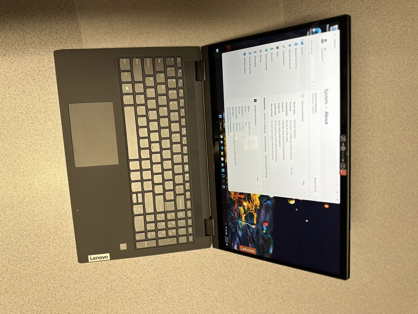 LENOVO Ideapad Flex 5 15ALC05 15.6″ Touchscreen Convertible 2 in 1 laptop