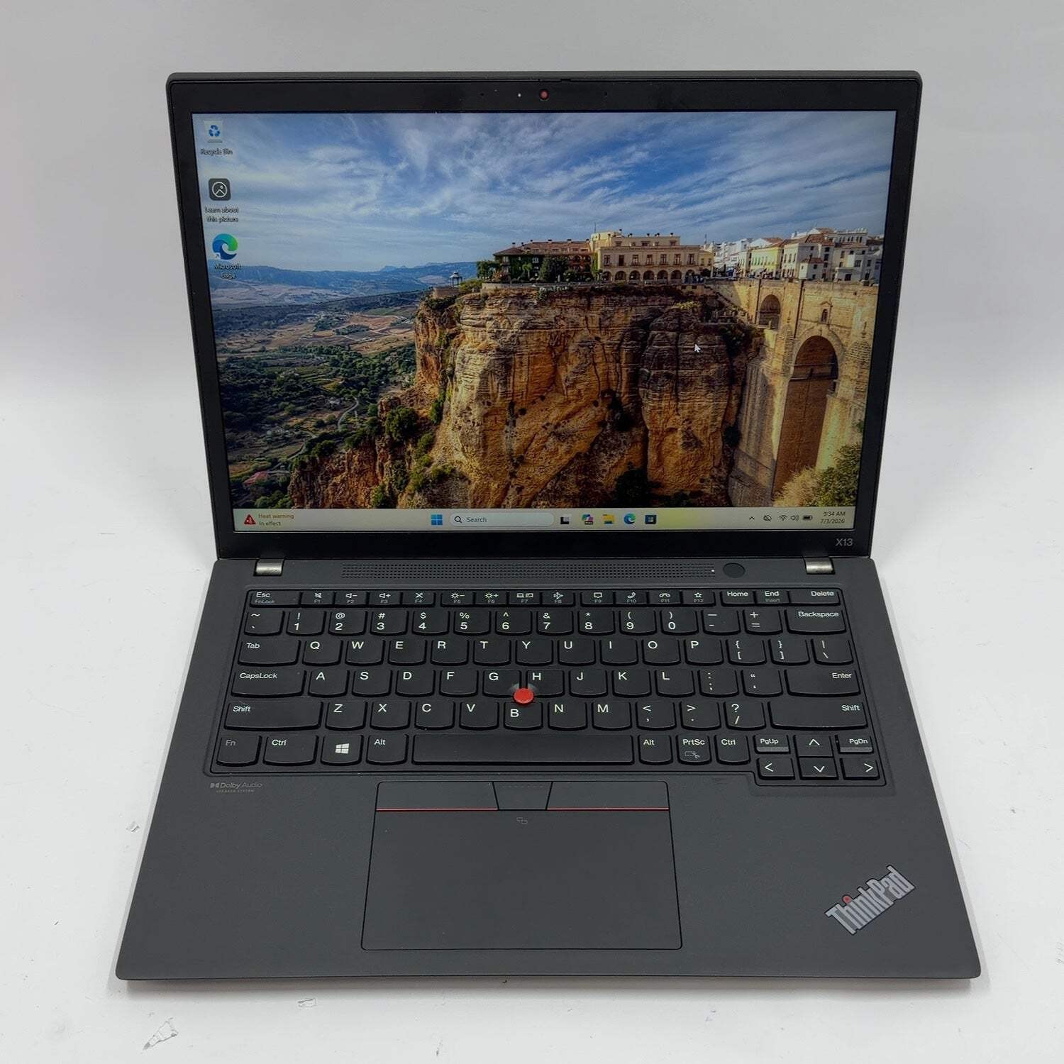 Lenovo ThinkPad X13 Gen 3 13.5″ i7-1260P 2.1GHz 32GB RAM 512GB SSD