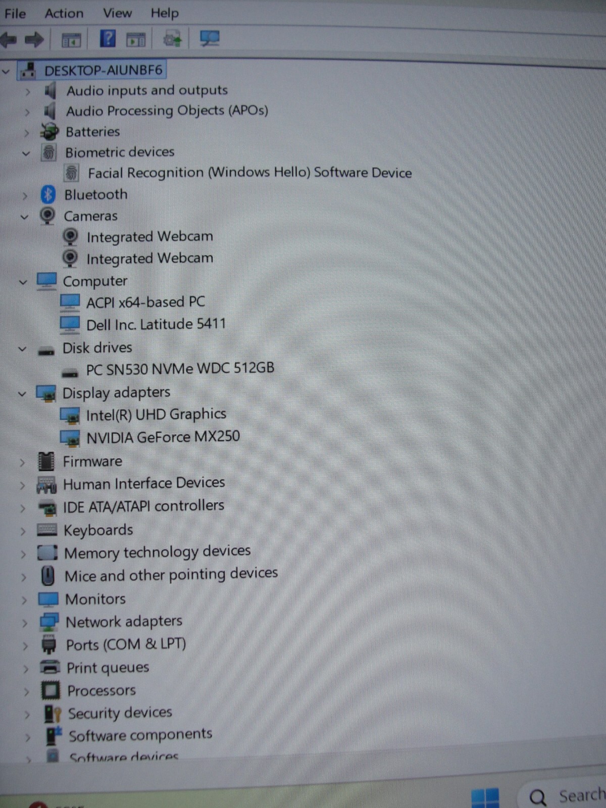 Dell Latitude 5411 14″FHD TOUCH i7-10850H 2.7GHz 16GB 512GB SSD NVIDIA MX250 2GB