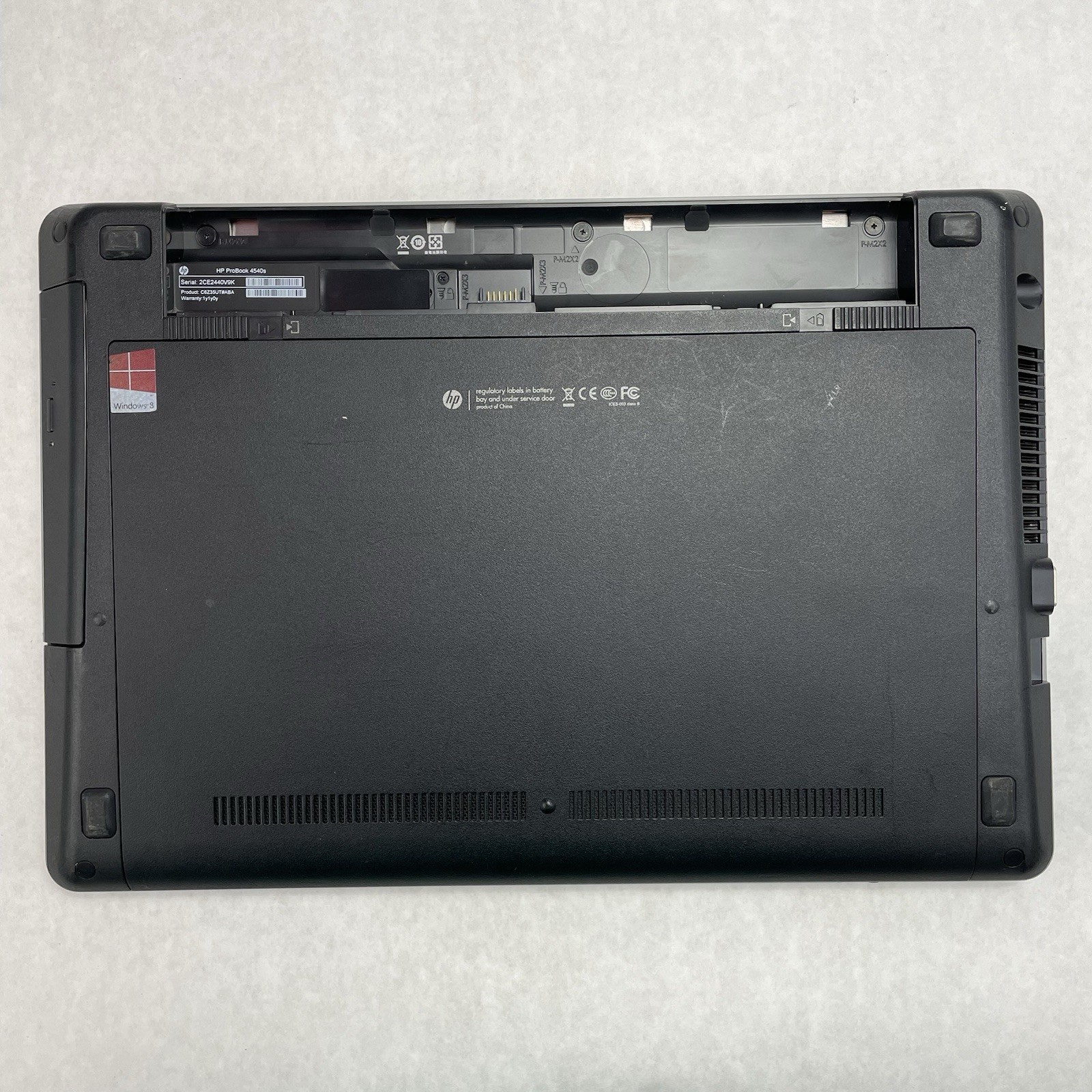 HP ProBook 4540S i3-3100M 2.40 GHz 4 GB RAM No SSD/OS/AC/Battery