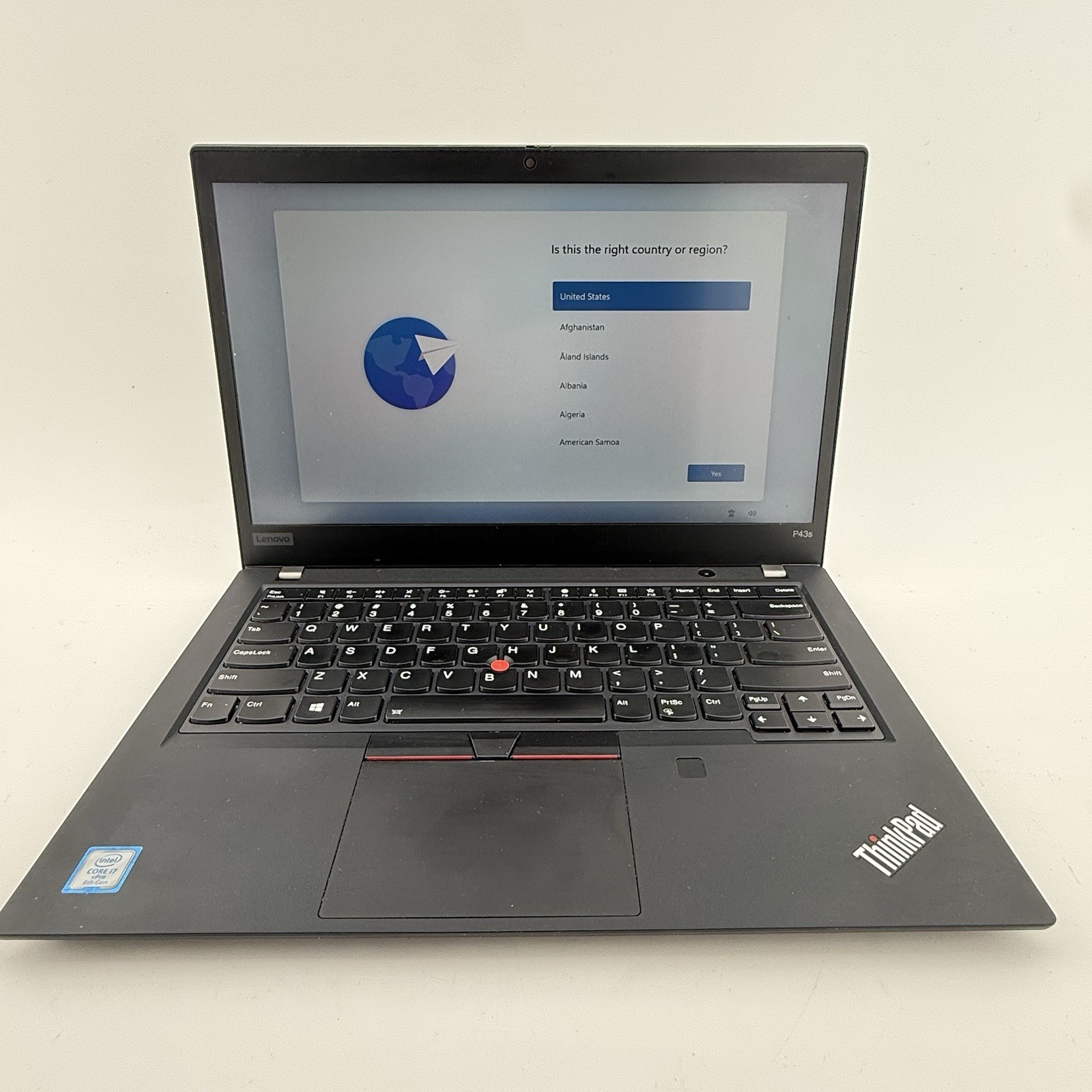 Lenovo ThinkPad P43s i7-8565U 48GB RAM 256GB SSD P520 Win 11 Pro