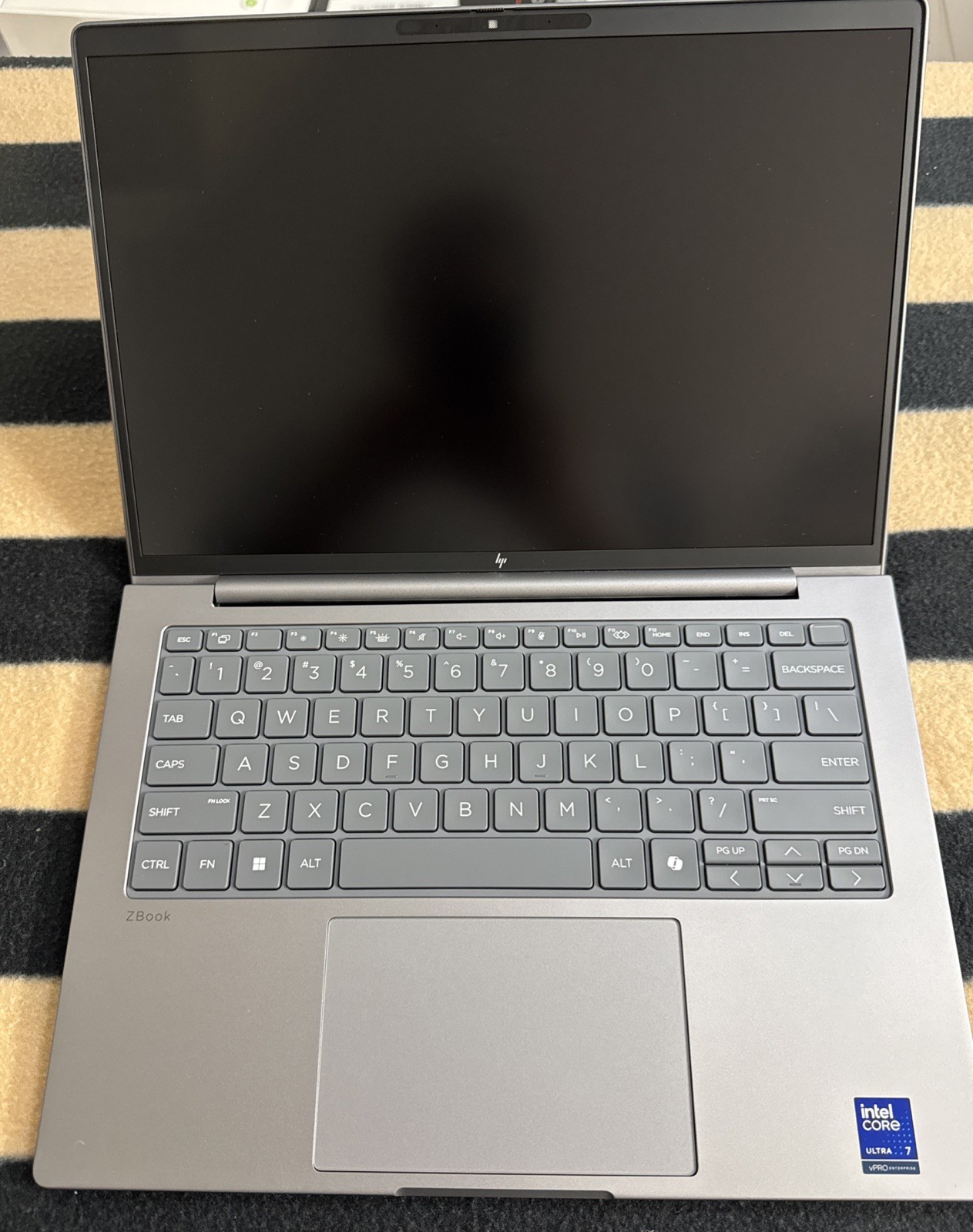 HP ZBook 8 G1i 14” Intel Ultra U7265H GHz 16GB RAM 512GBSSD HPCare Till Dec 2029