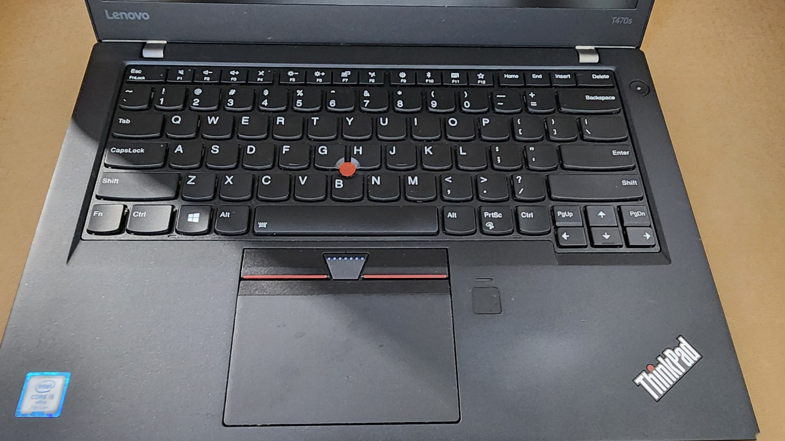 Lenovo ThinkPad T470s i5-7300U 8GB RAM 256GB SSD Win 10 Pro — Dead Battery Works