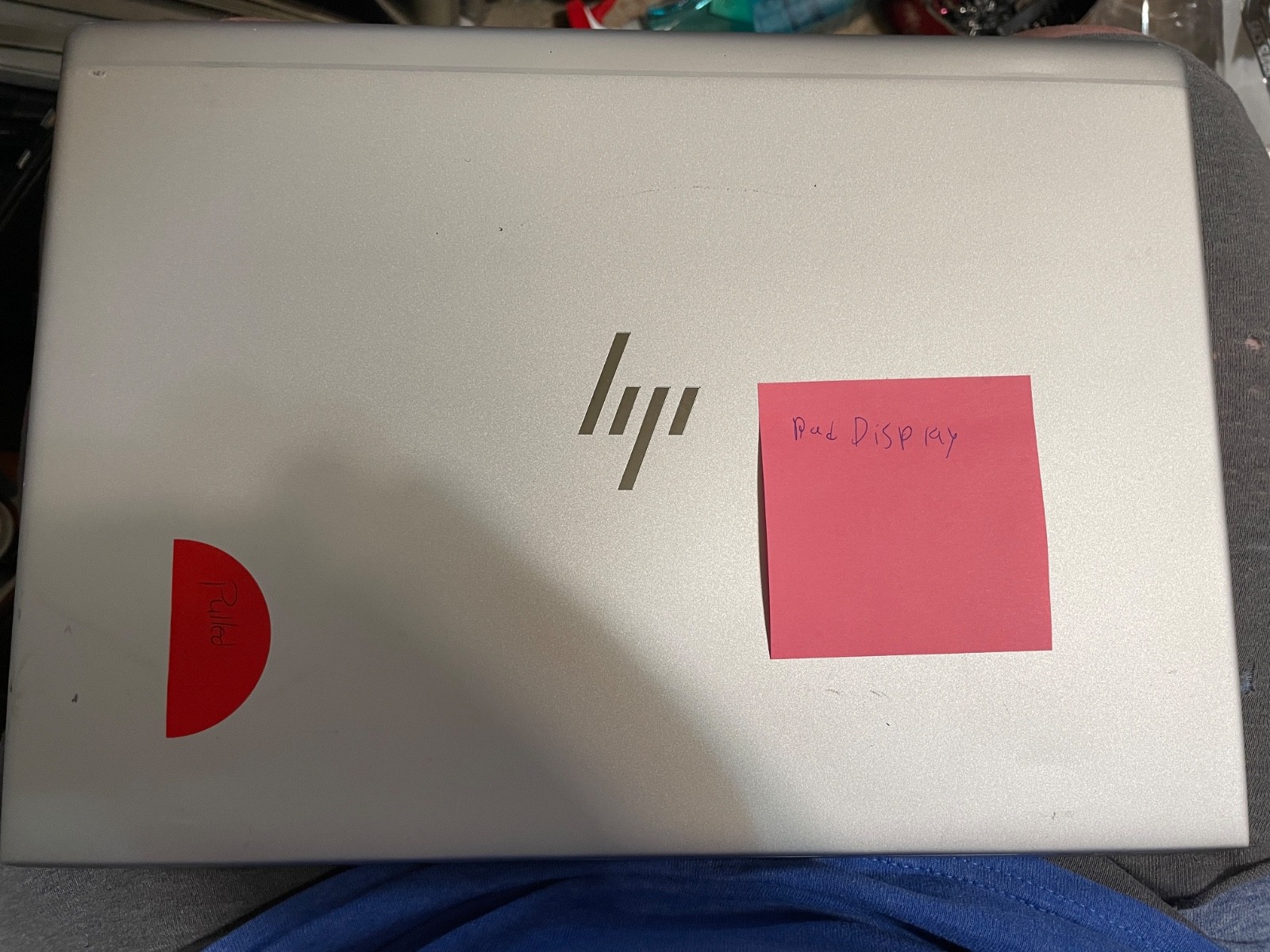 HP EliteBook 840 G6 14″ i5-8265. Missing parts and bad screen.