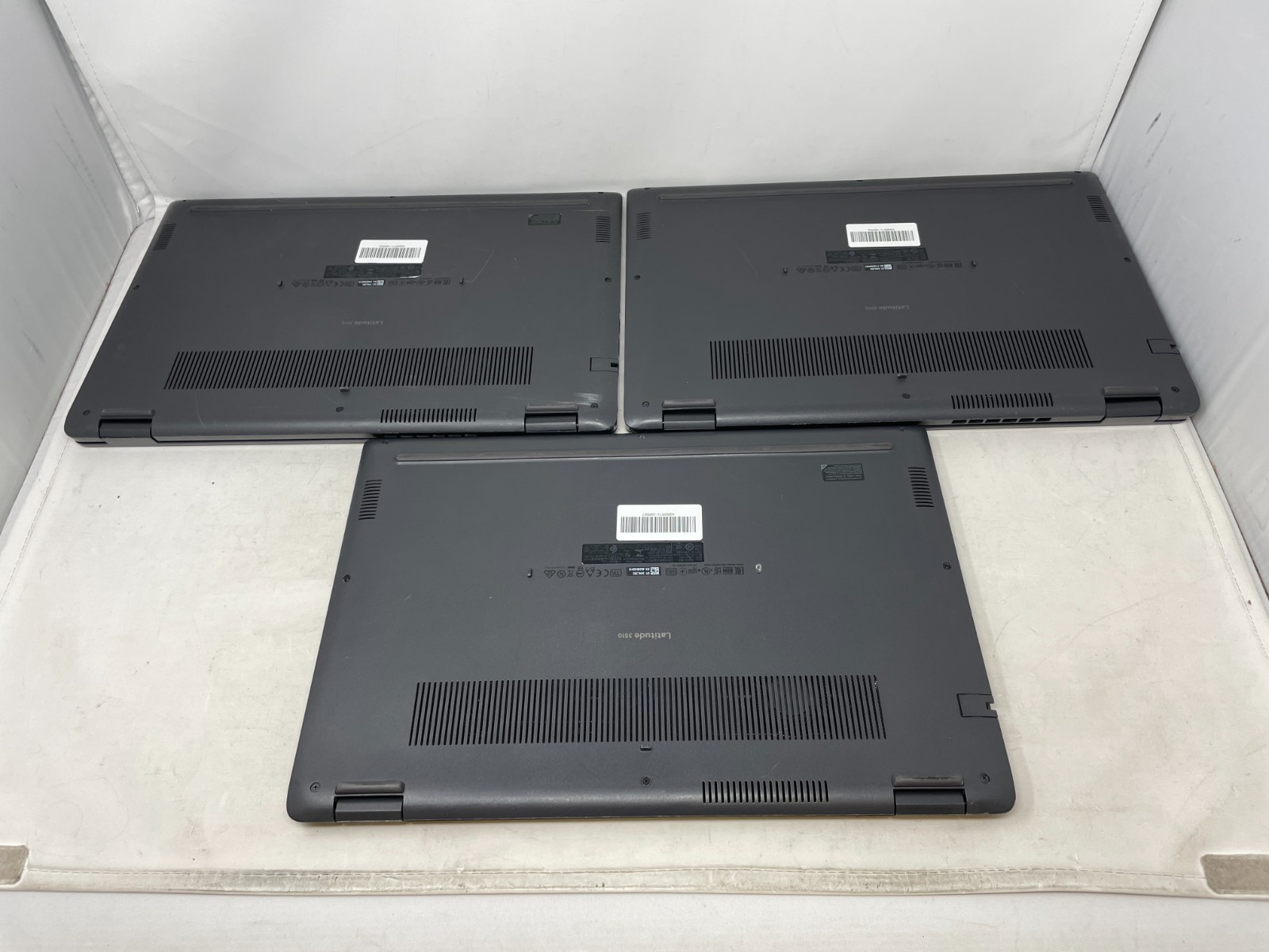 FOR REPAIR: 3 Dell Latitude 3510 i5-10210U 8GB RAM 256GB NVMe SSD No OS License