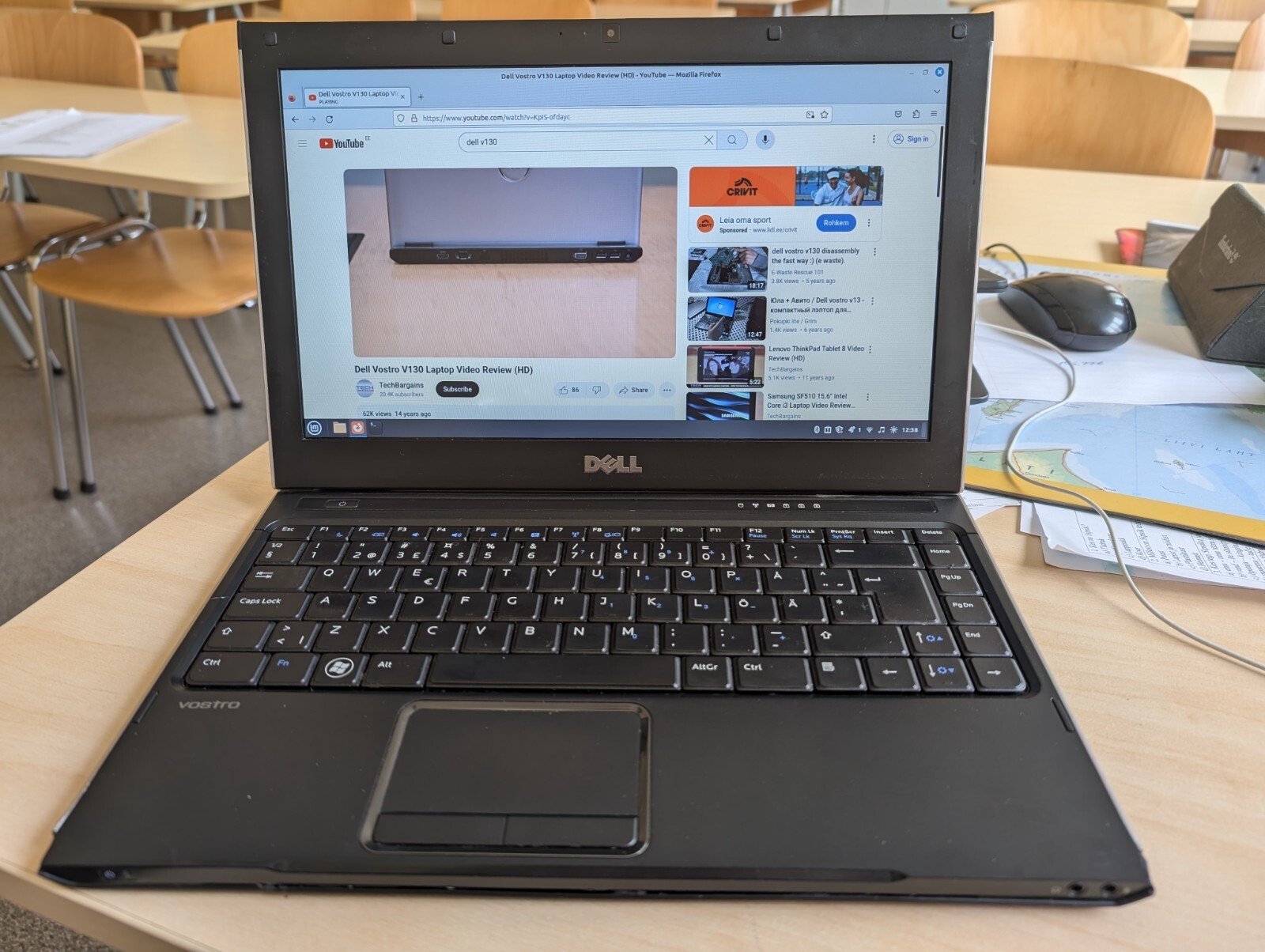 Dell Vostro V130 / Intel i3 U380 / 4GB RAM / 128GB SSD