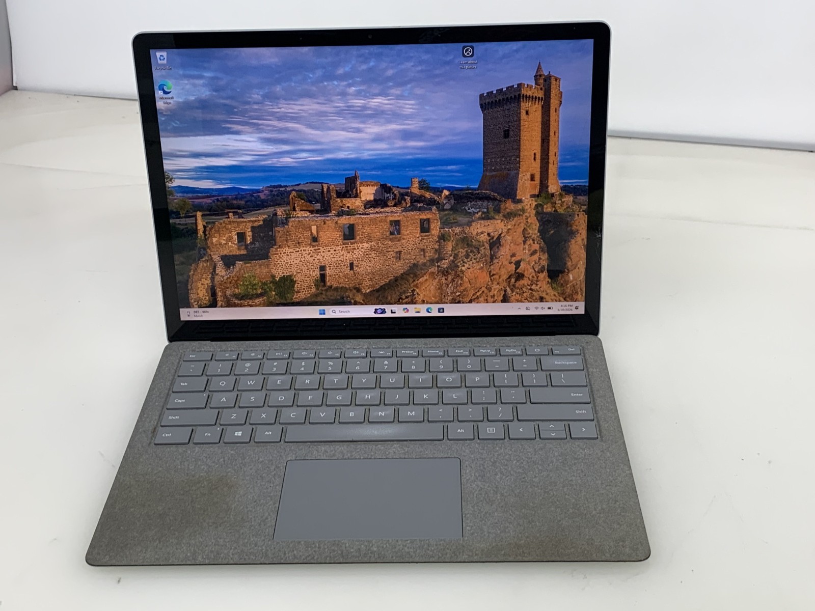 MICROSOFT SURFACE 2 1769 I7- 8650U@ 1.90GHZ 16GB RAM 512GB NVMe W11P W/AC *READ