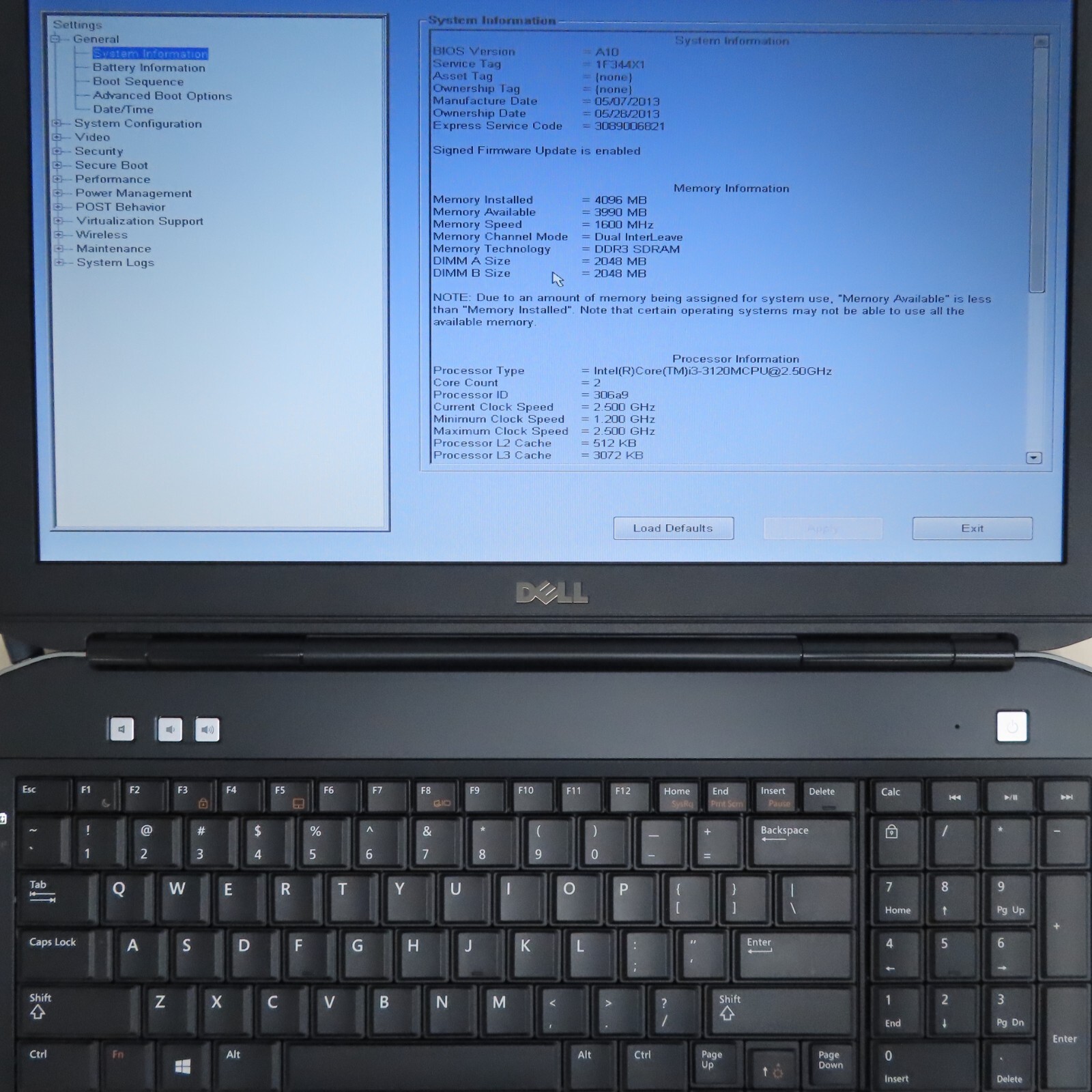 Dell Latitude E5530 Laptop Intel Core i3 2.50GHz 2 Cores 4GB Ram DDR3