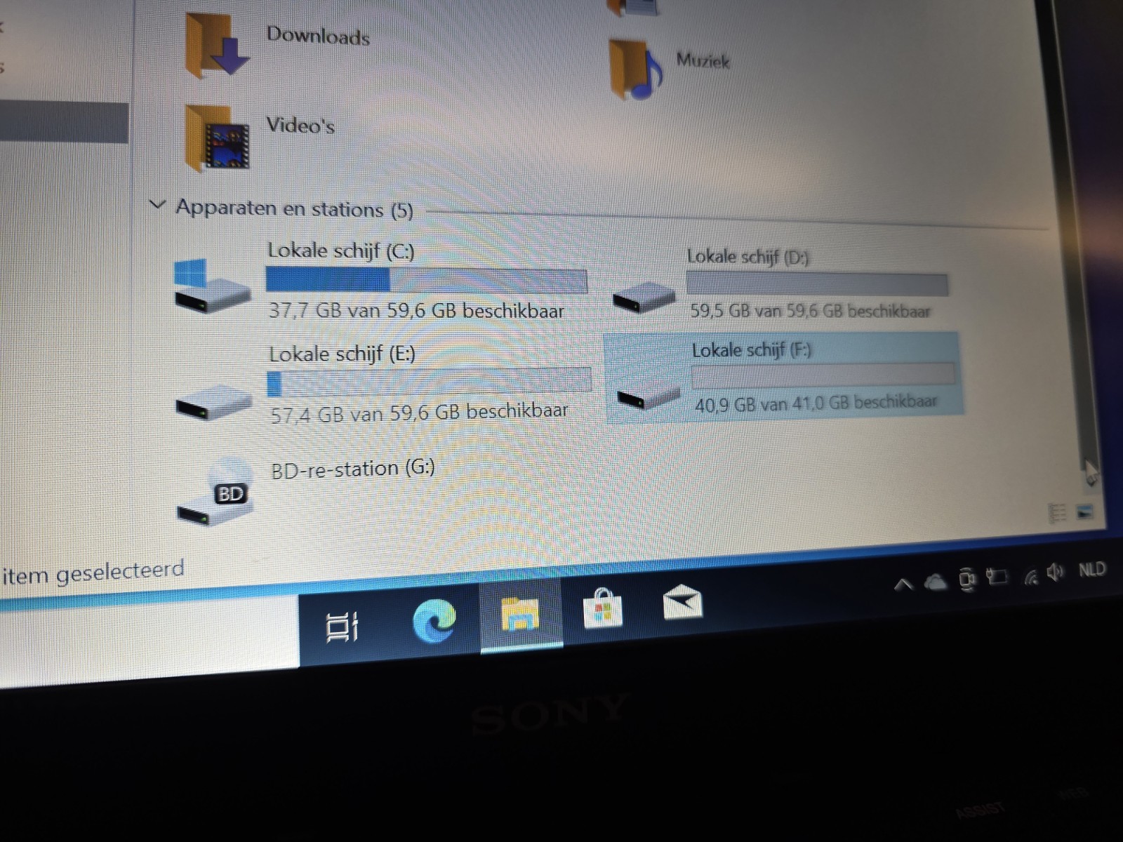 Sony Vaio i7 8gb 256SSD Win 10 BluRay Azerty 13.3 Lcd