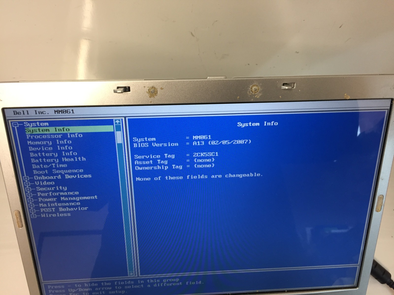Dell Inspiron 6400 Laptop Intel Core Duo 2GB RAM (AS-IS Boots to BIOS)