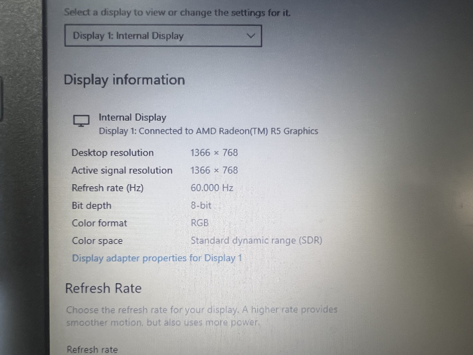 HP 255 G4 NOTEBOOK AMD A8-7410 APU 8GB RAM 256GB SSD W10H W/CHARGER