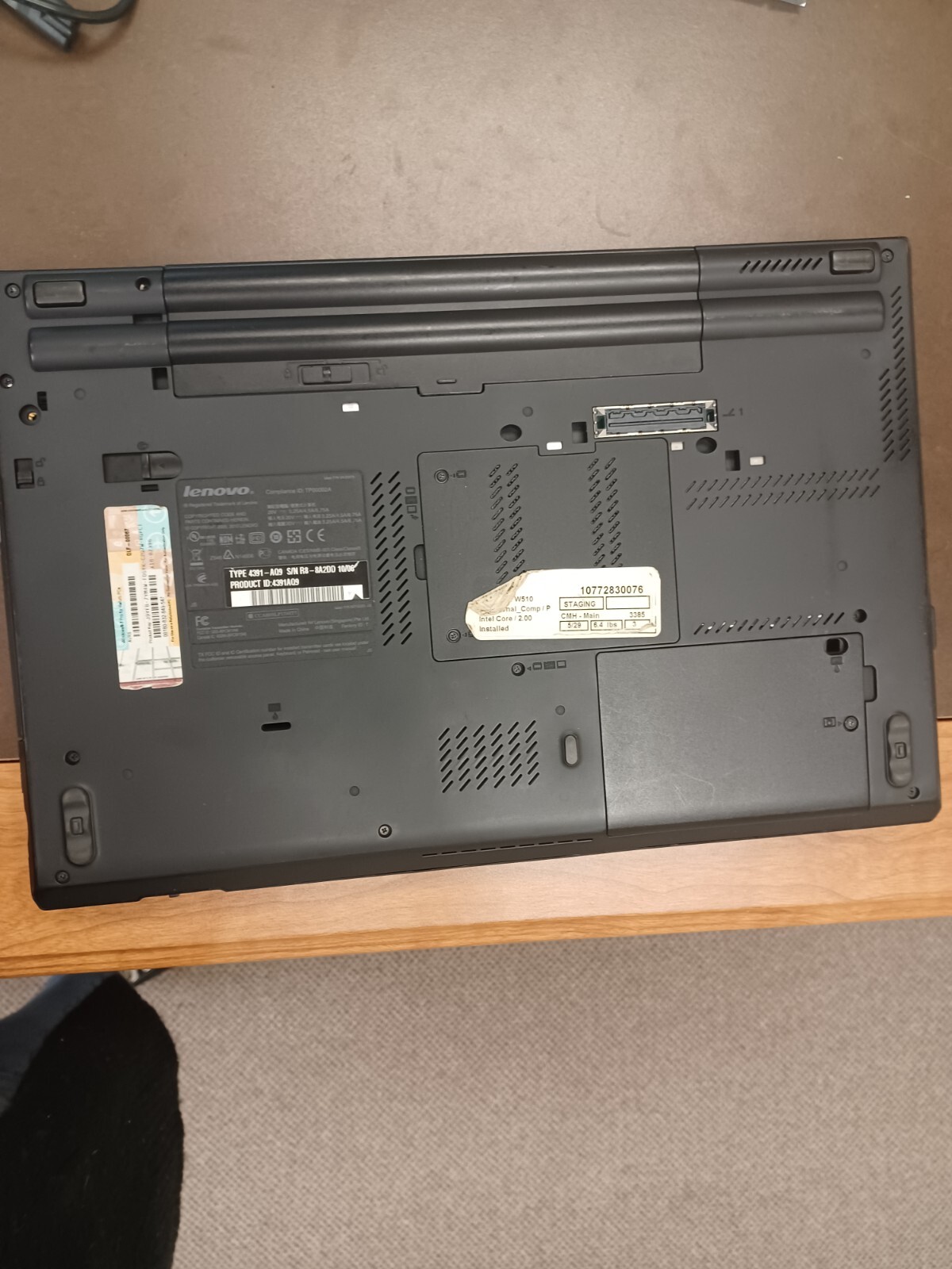 Lenovo Thinkpad Laptop- For Parts Only