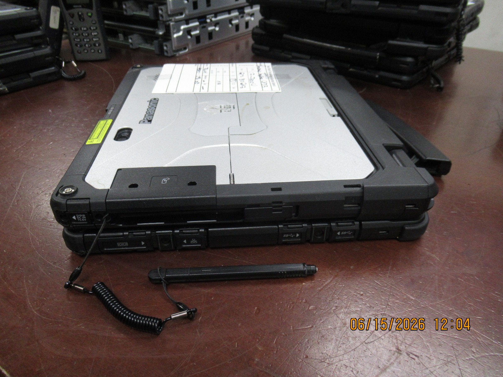 Panasonic Toughbook CF-33 2.8GHz i7-7600U 16GB 28100Hours Laptop+Stylus NO HD/AC