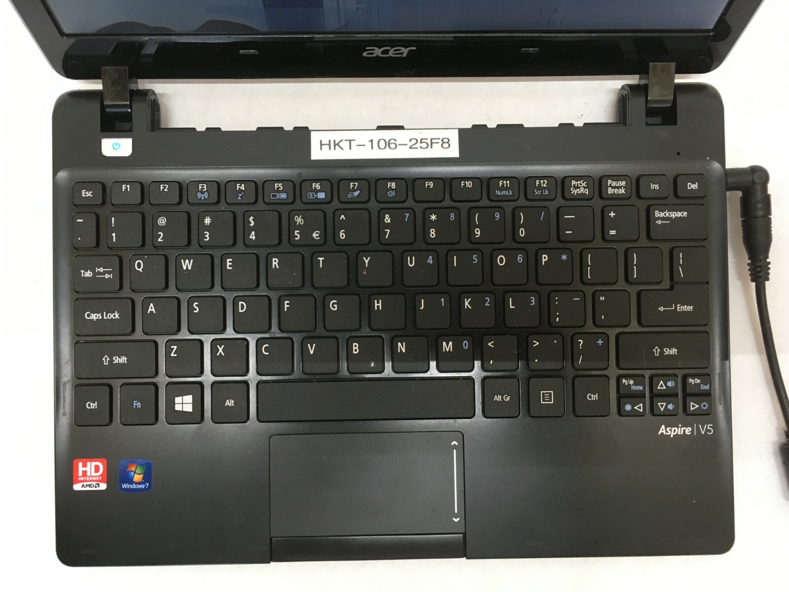 Acer Aspire V5 AMD C70 11.6″ Laptop NO HDD/OS/RAM/BATTERY CRACKED LCD QT