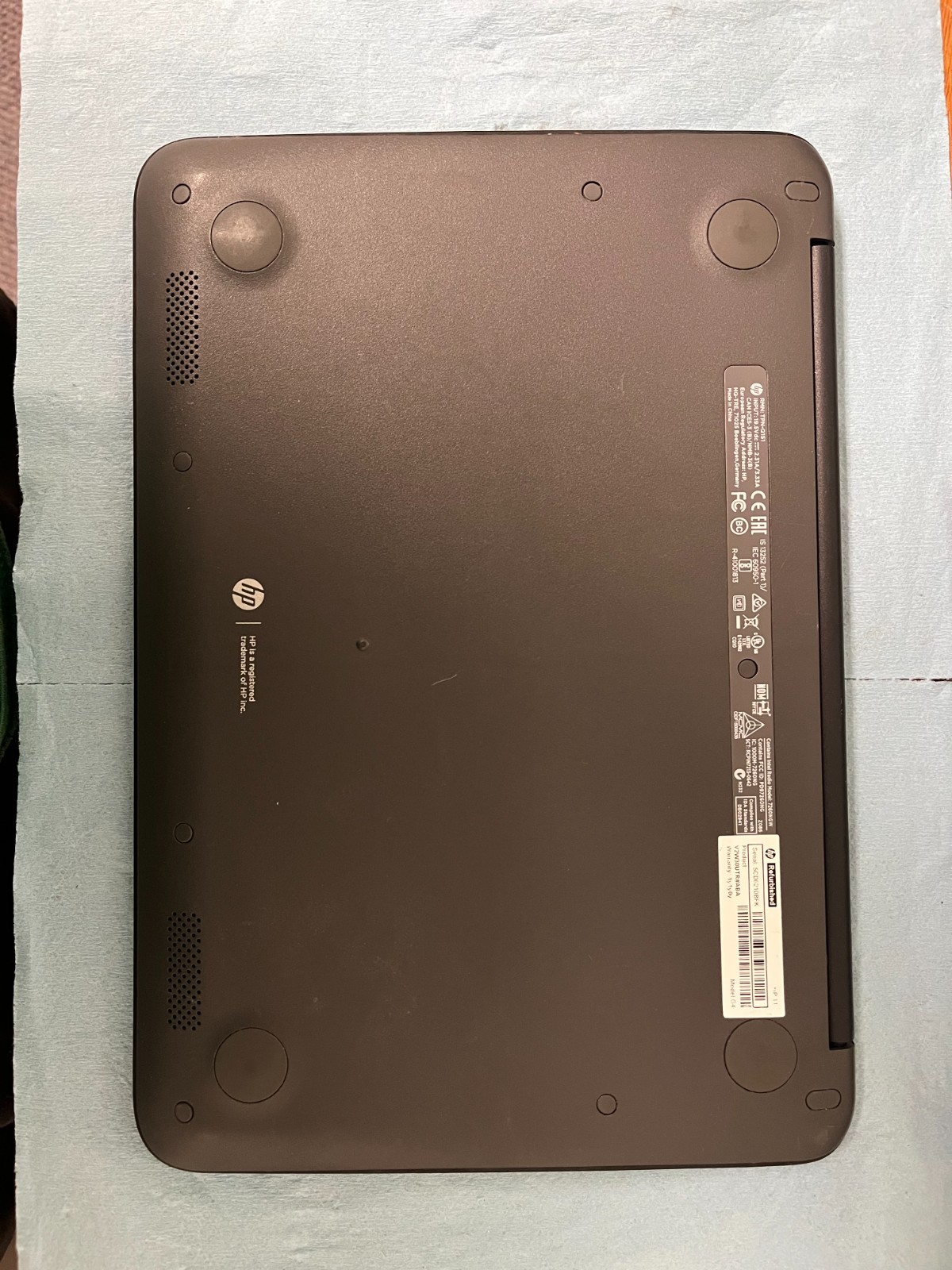 HP 11 G4 11.6″ Chromebook Intel 2.16 GHz 4GB RAM 16GB (GREY) Charger included
