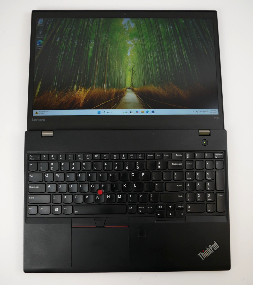 Lenovo ThinkPad P51s Intel i7-6500U @2.5GHz 32GB 512GB Quadro M520 15″ Laptop#46