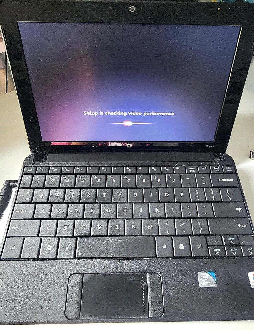 HP Mini 110-1144NR 10.1″ Laptop Netbook 250GB SSD 2GB RAM+Chrgr, Upgrades, Works
