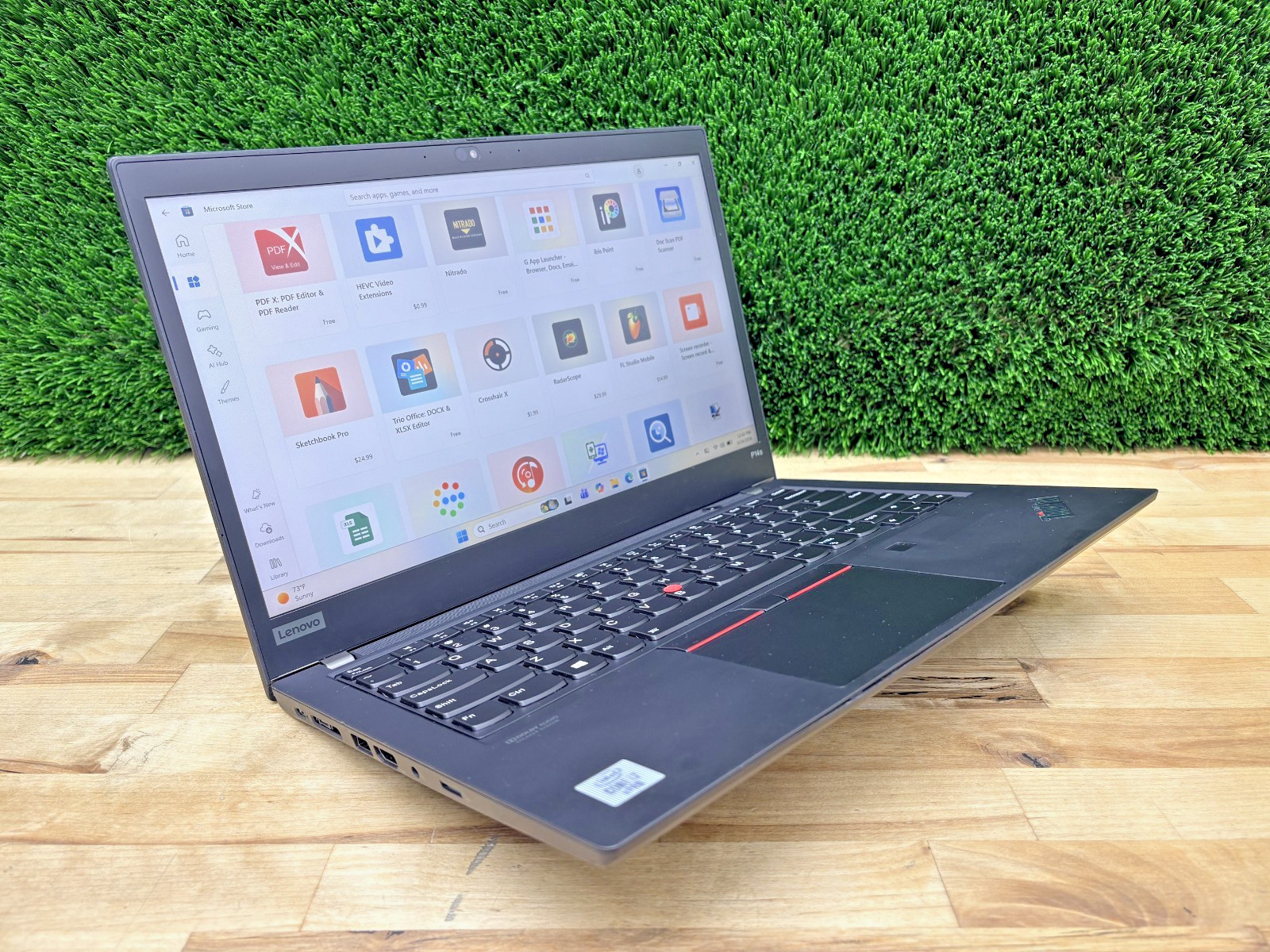 Lenovo ThinkPad P14s G. 1 Intel i7-10th Gen 1.80GHz 16GB RAM 256GB SSD W 11 Pro*