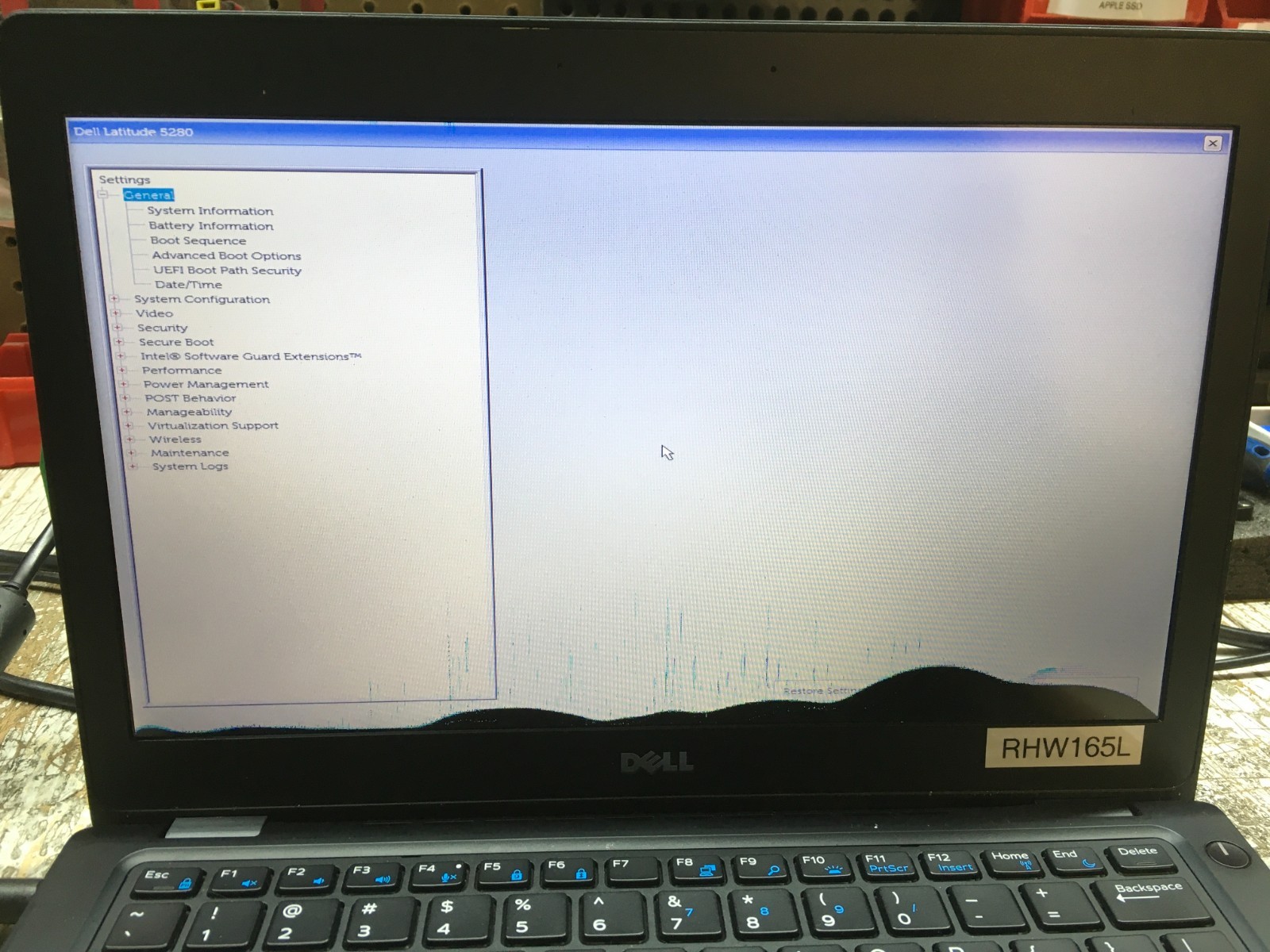 Dell Latitude 5280 Intel i5-7300U 2.6GHz 4 GB NO HDD NO BAT READ