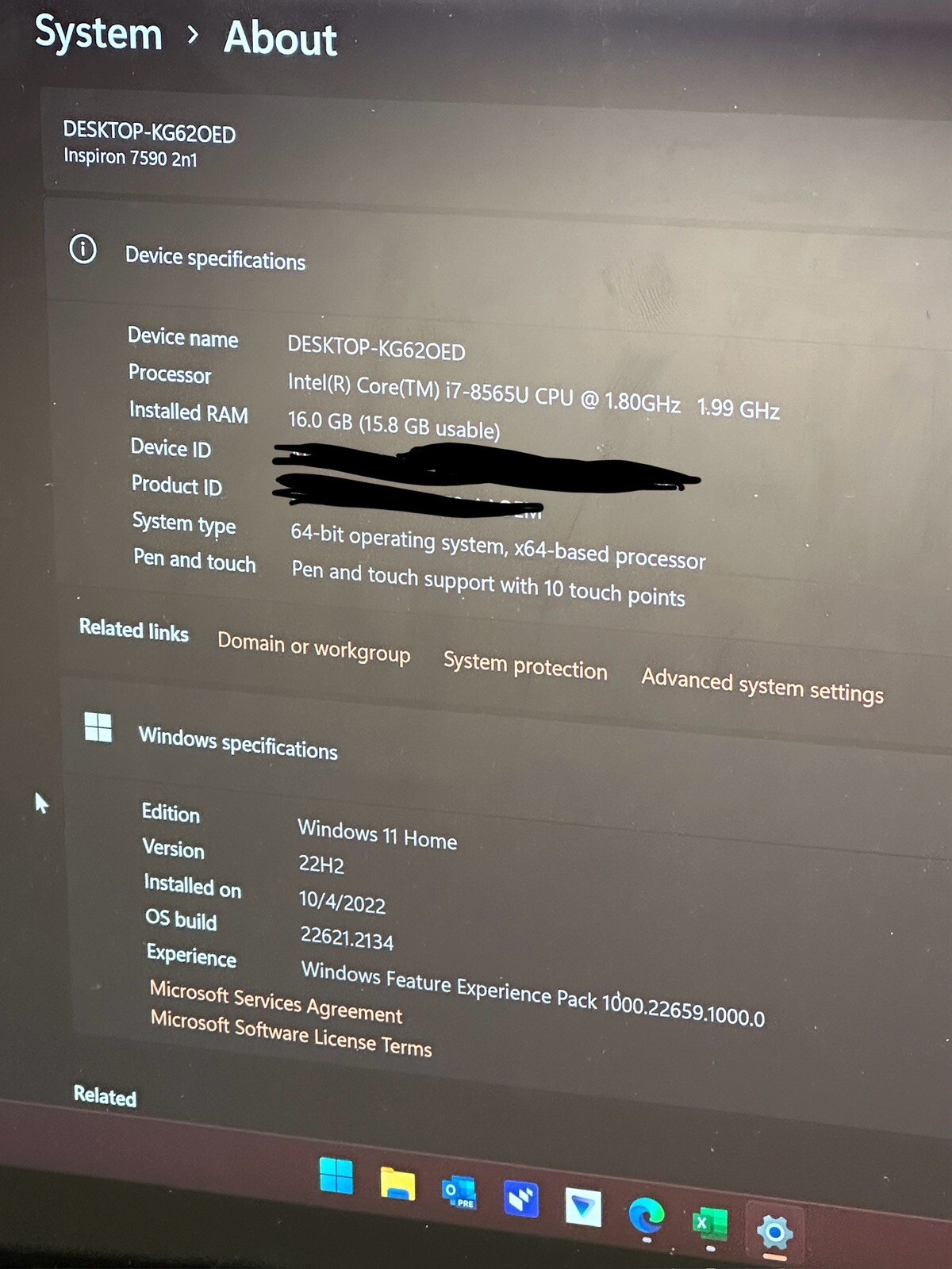 Inspiron 15 7590 2n1