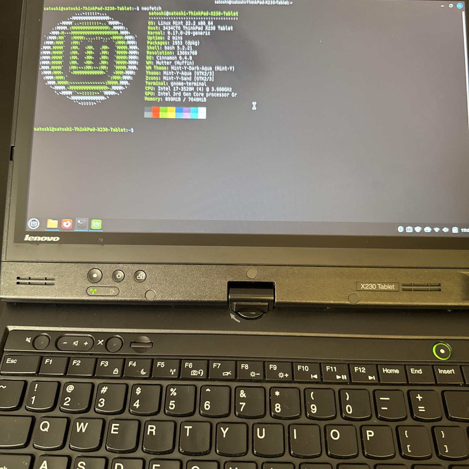 Lenovo ThinkPad X230 | i7 | 1TB SSD | Linux Mint | 8B RAM | Kingsener Battery