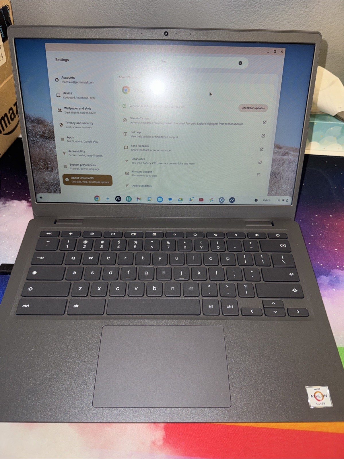 Dell Latitude 3445 14″ 4GB RAM 32GB eMMC ChromeOS- P183G