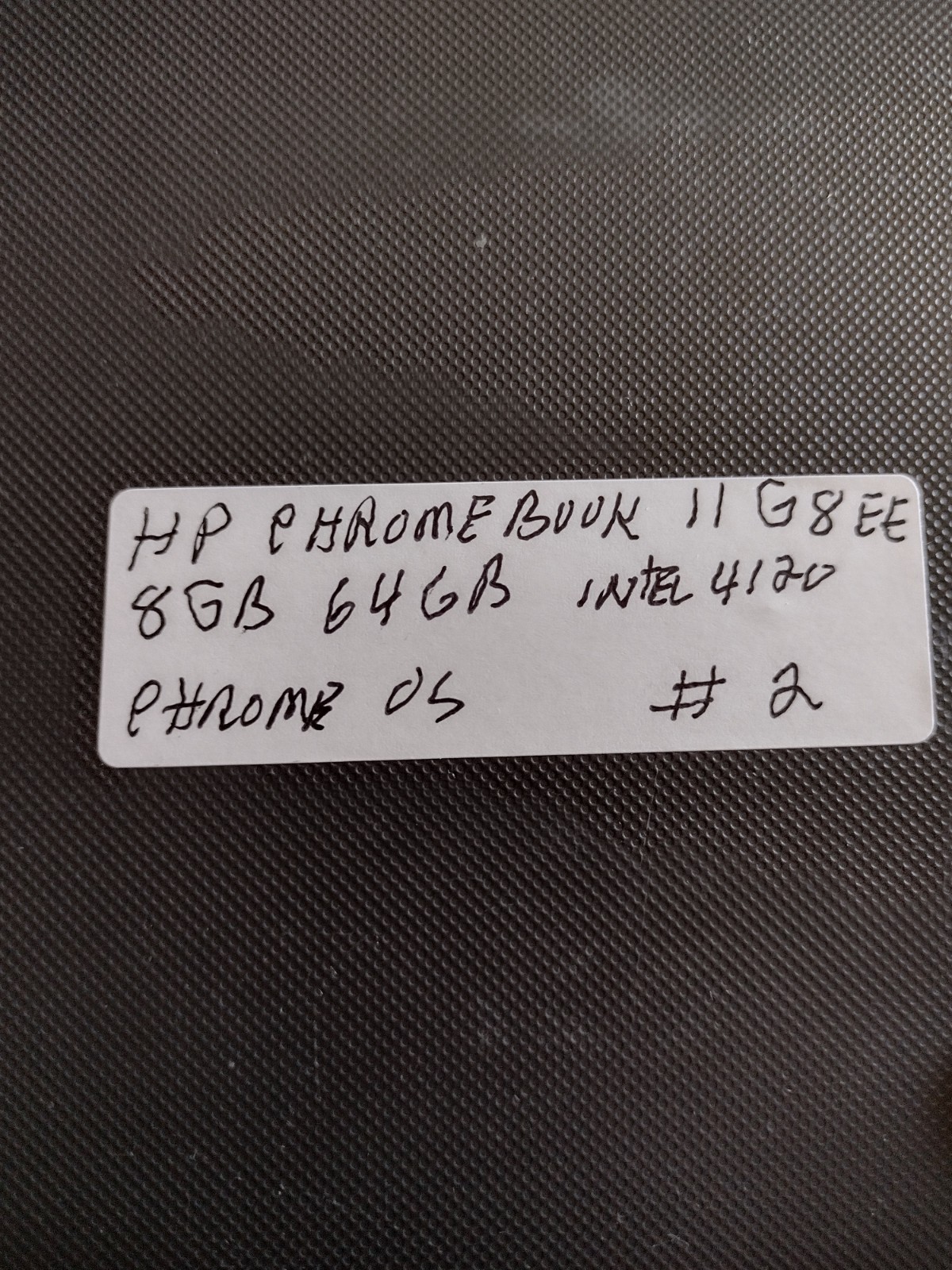 HP Chromebook 11 G8 EE 11in N4120 8gb 64gb eMMC Chrome OS NICE CLEAN VERY RARE