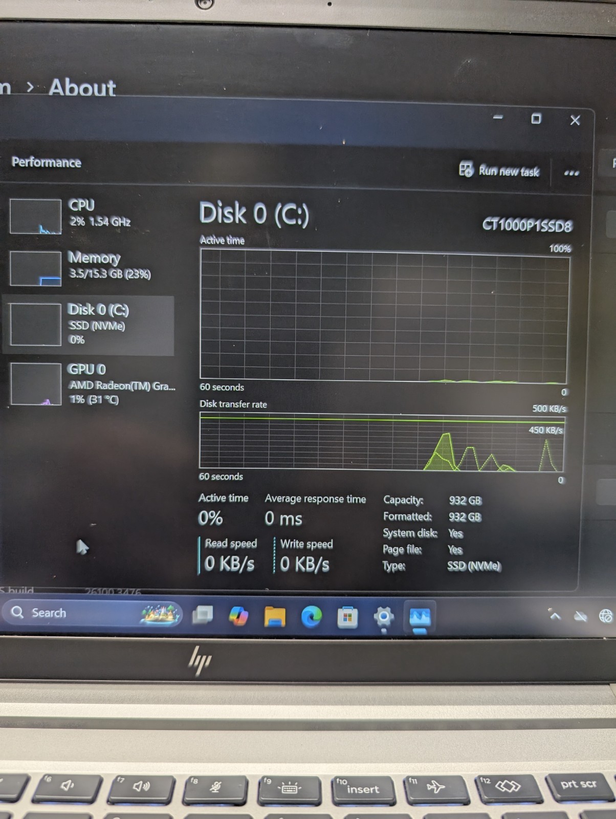 HP EliteBook 845 G7 14″ Full HD Laptop Ryzen 5 PRO 4650U 16GB 1TB SSD W11P