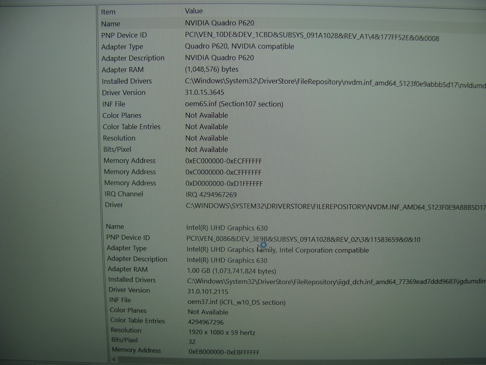 DEAL! Sim Ready 15.6″ FHD Dell Precision 3541 i7-9850H 16GB 512GB Nvidia P620
