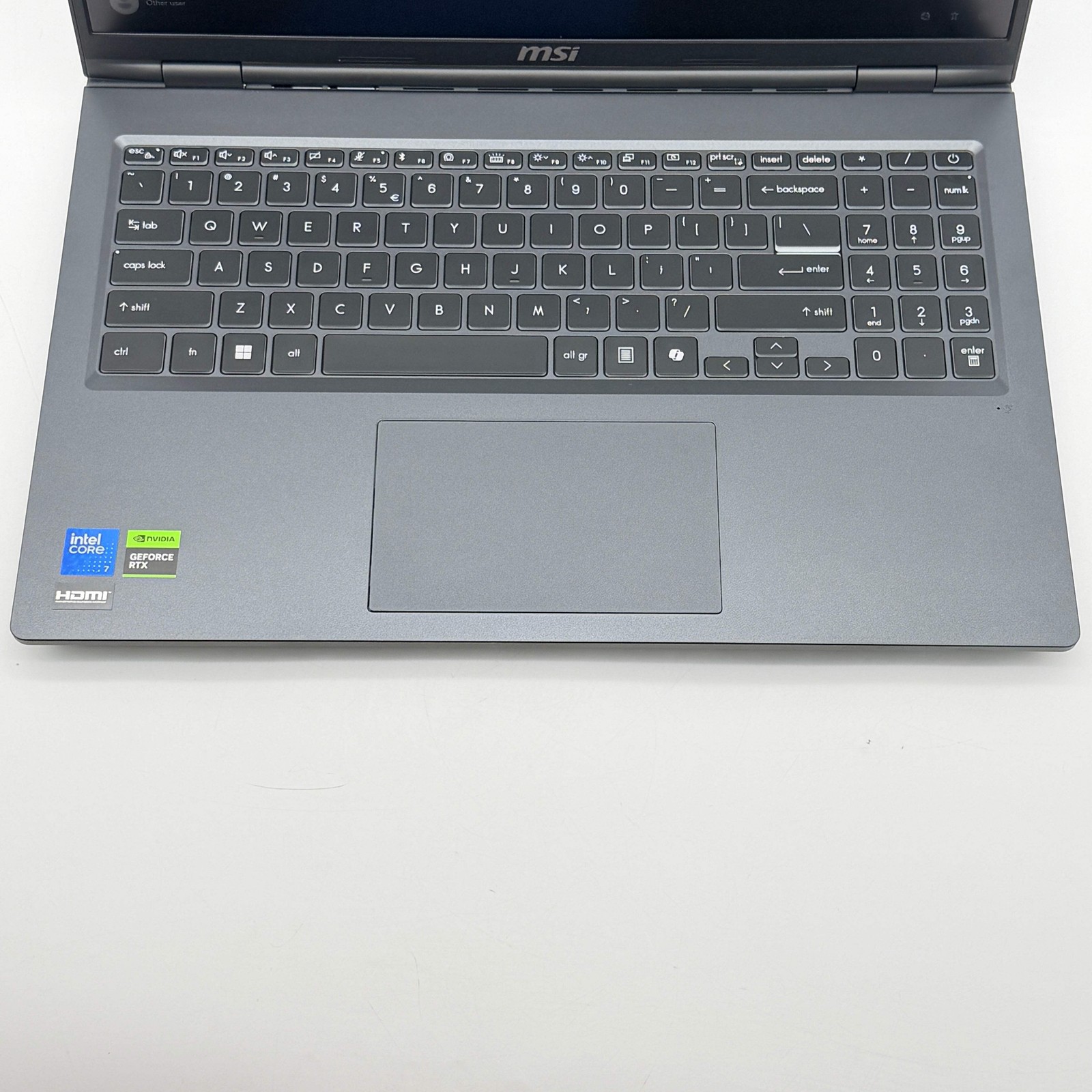 MSI VenturePro 16 Laptop Intel Core 7 240H RTX 5050 32GB RAM 1TB SSD Gray T
