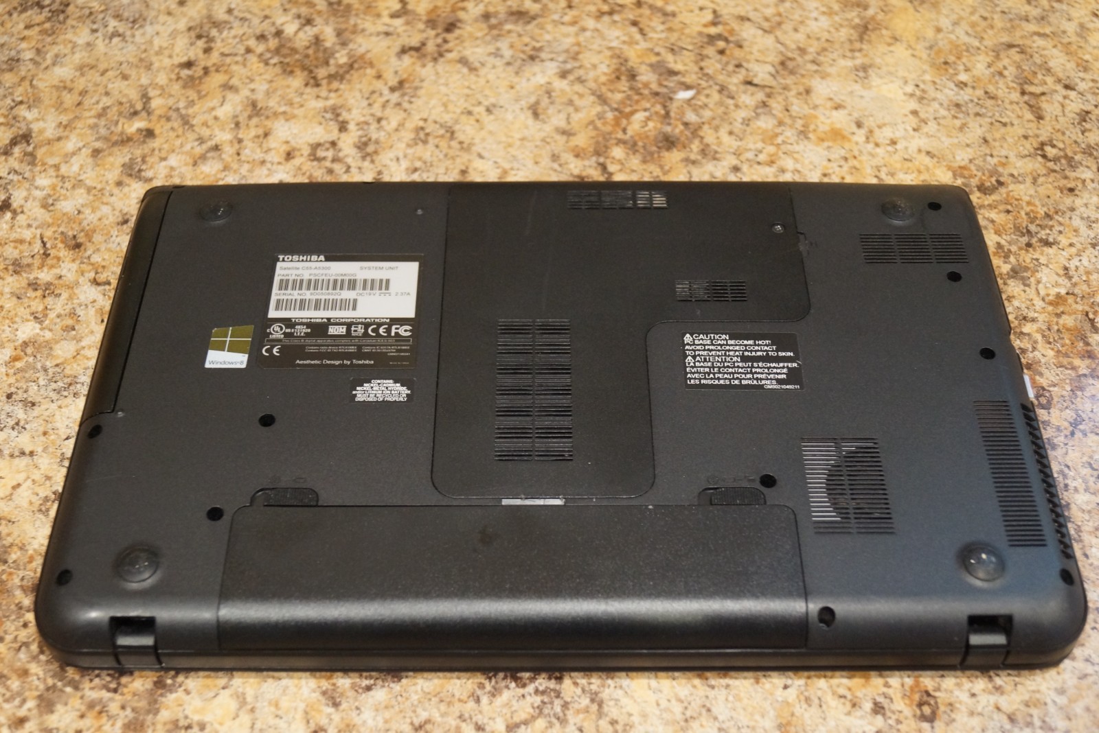 Active latest 22H2 WIN 10PRO Toshiba C55-A5300 @1.80GHz,4GB RAM 1TB HDD