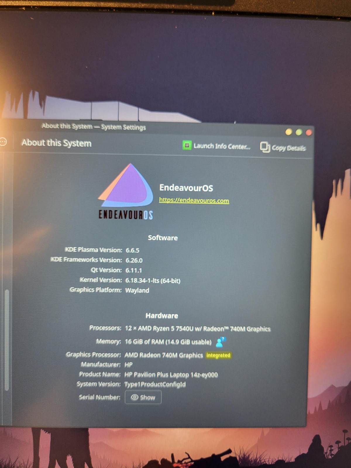 HP Pavilion Plus 14 Ryzen 5 7540u 16GB RAM 512gb NVME – Excellent Condition