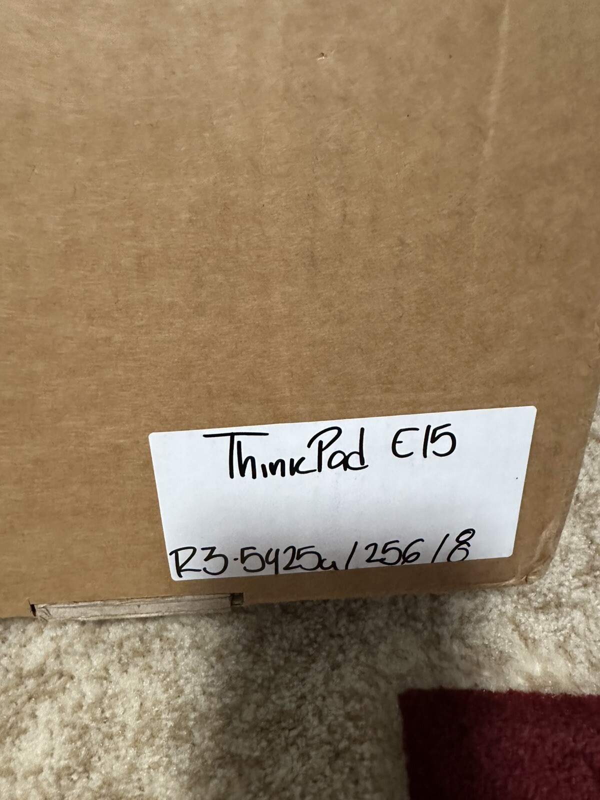 Think Pad E15 R3 5925u 256 8