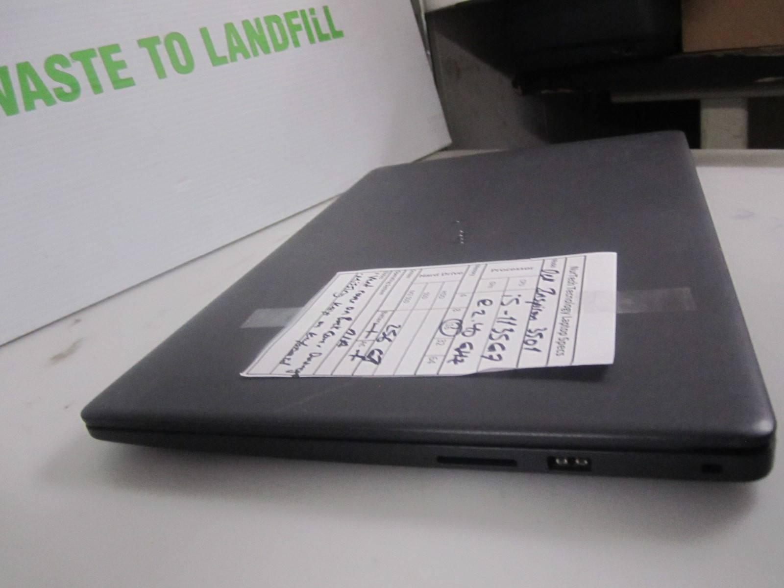 DELL INSPIRON 3501 i5-1135G7 2.40GHZ 16GB 256GB M2SSD NOOS LAPTOP + AC READ