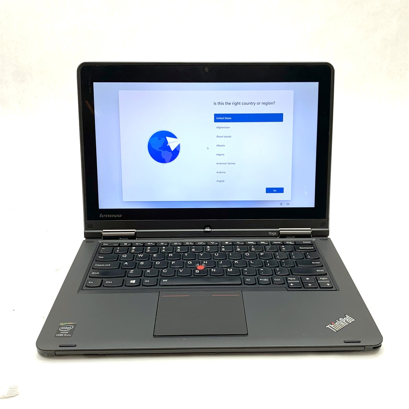 Lenovo Thinkpad S1 Yoga 12.5″ Touch 2-in-1 FHD i5-4300U 1.90GHz 4GB 240GB Win 11