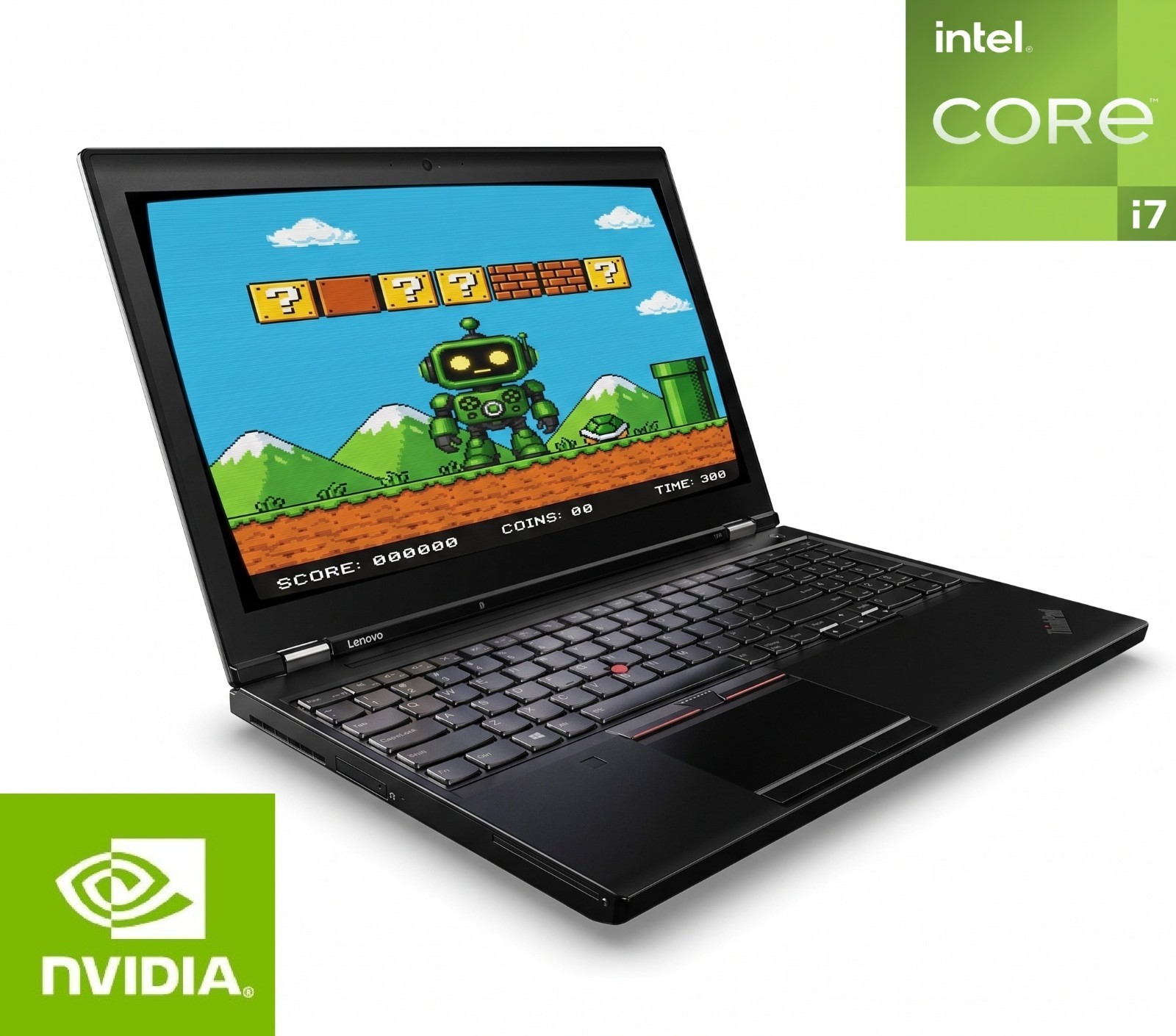 15.6 Lenovo ThinkPad Light Gaming Laptop: i7-6500U! Nvidia Quadro M520M!