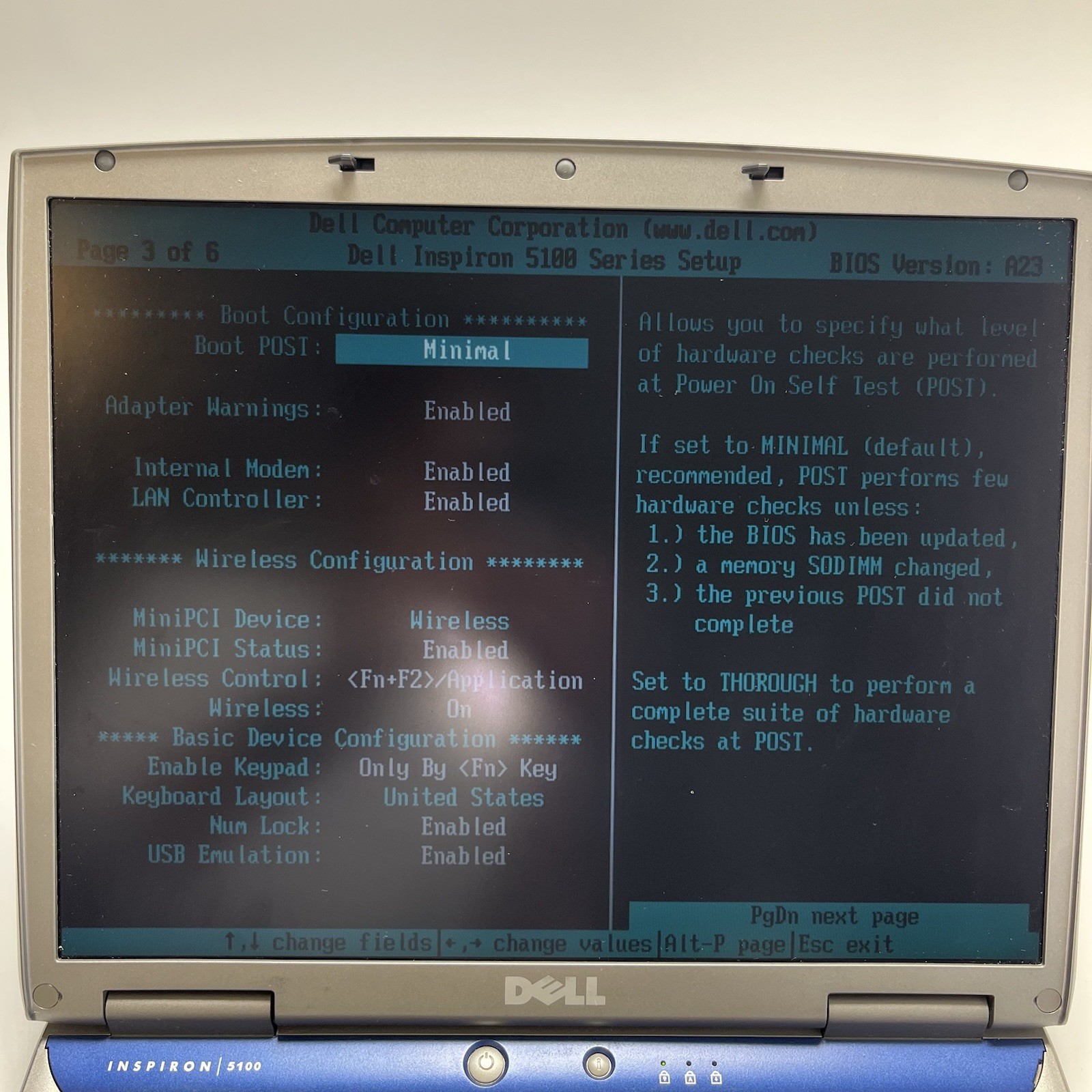 2002 Dell Inspiron 5100 14.1″ Laptop Pentium 4 2.53GHz 30GB Windows XP